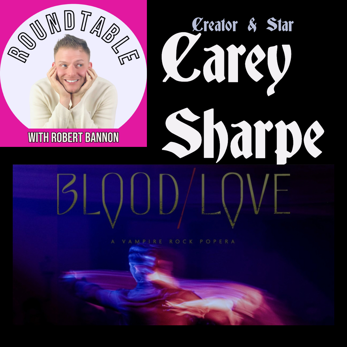 Creator & Star of "Blood/Love" Carey Sharpe Stops By!