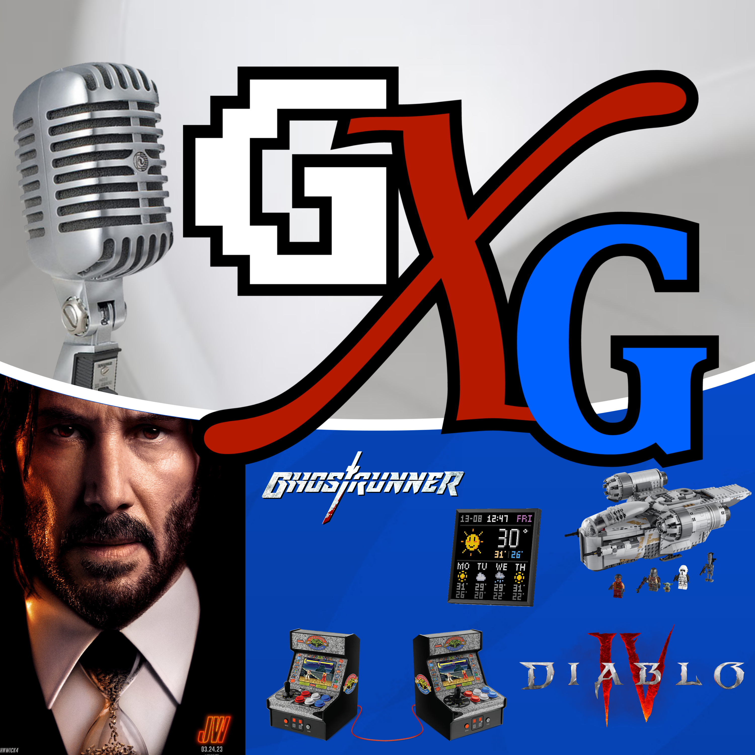 John Wick 4, Divoom Pixoo 64, & Diablo 4 episode artwork