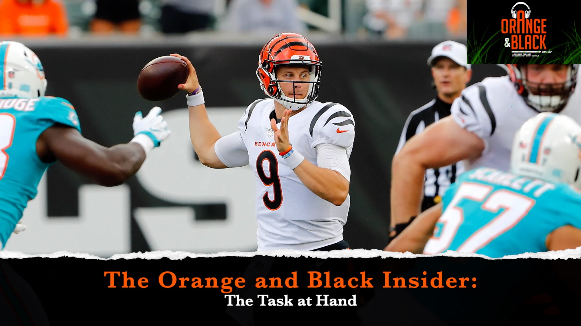 The Orange and Black Insider Bengals podcast: The Task at Hand episode artwork