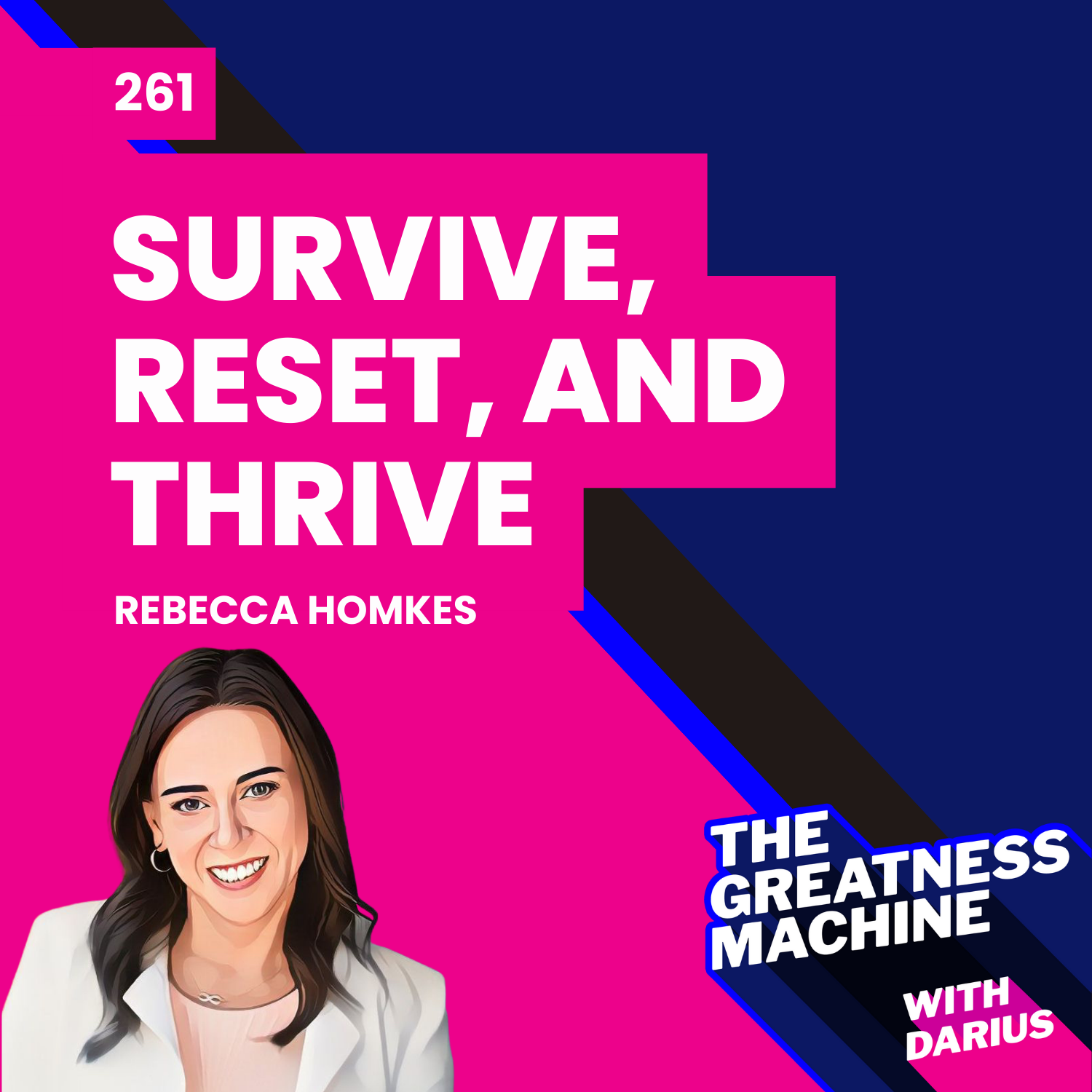 261 | Rebecca Homkes | Survive, Reset, Thrive: Leading Breakthrough Growth Strategy in Volatile Times episode artwork