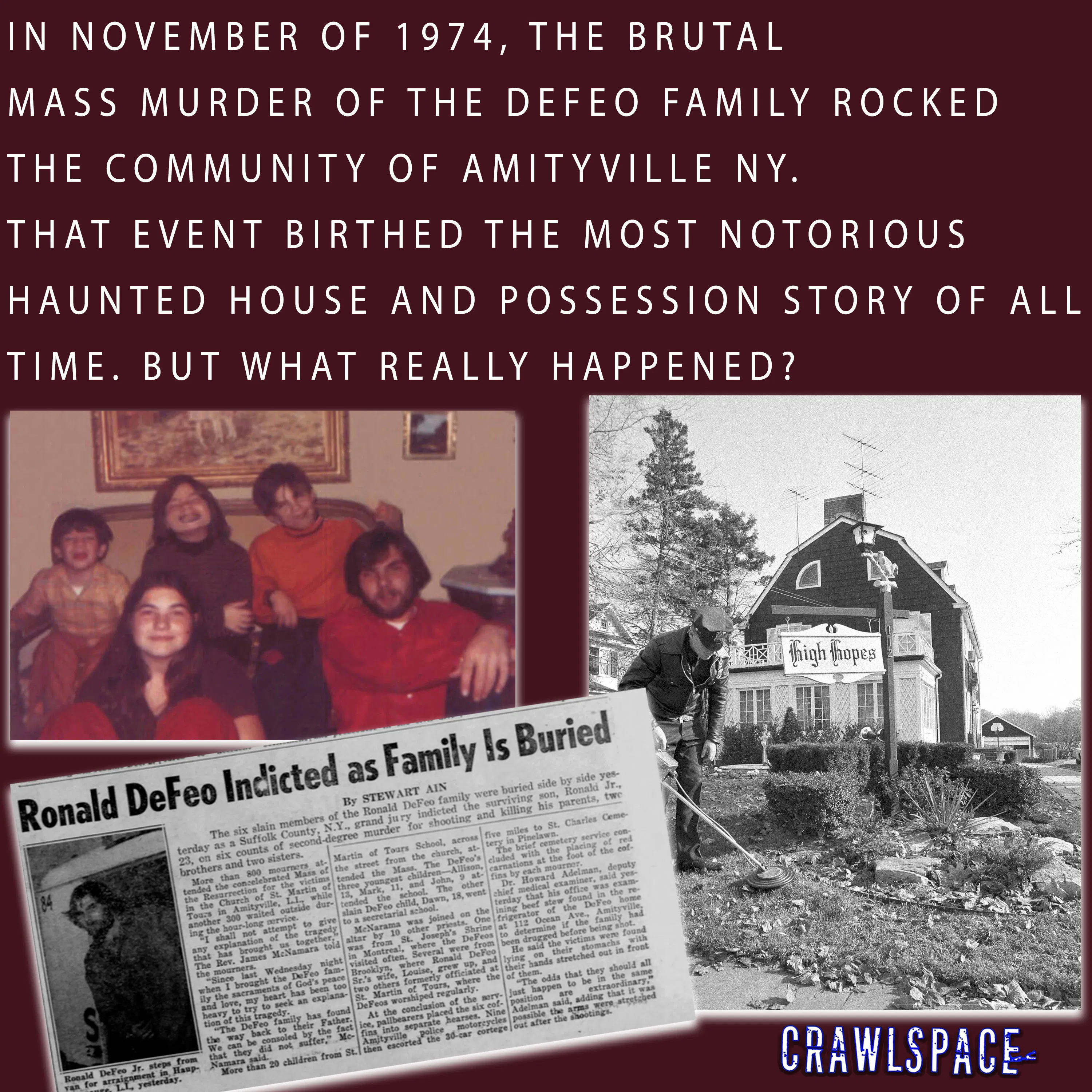 644 // The Amityville Massacre of 1974 - Part One episode artwork