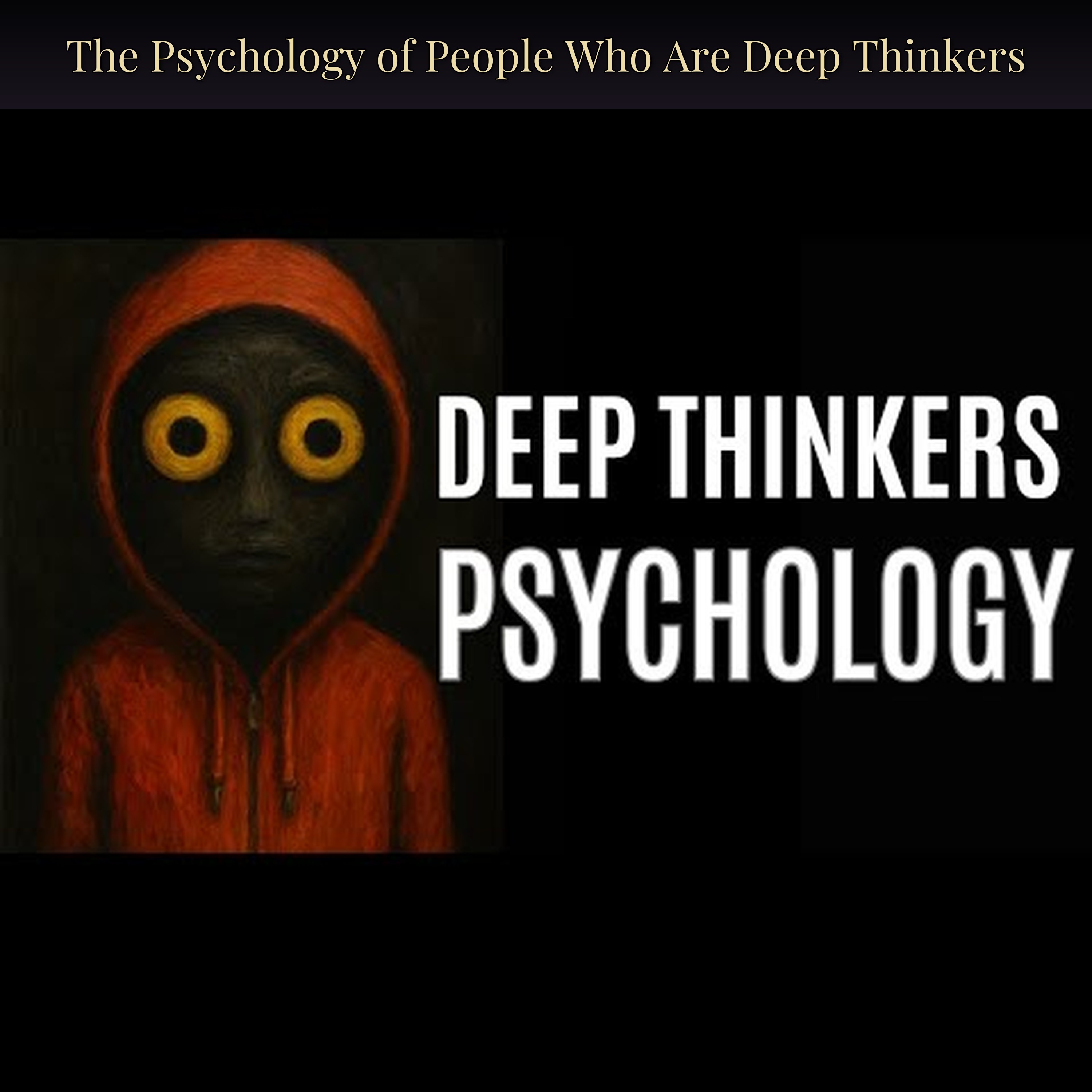 The Psychology of People Who Are Deep Thinkers