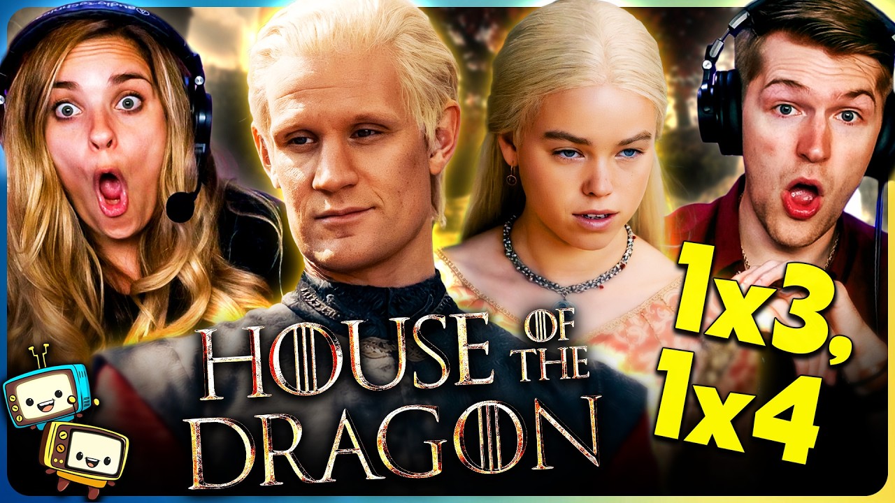 HOUSE OF THE DRAGON 1x3 & 1x4 Reaction! | Game of Thrones | Matt Smith | Emma D'Arcy | Olivia Cooke episode artwork