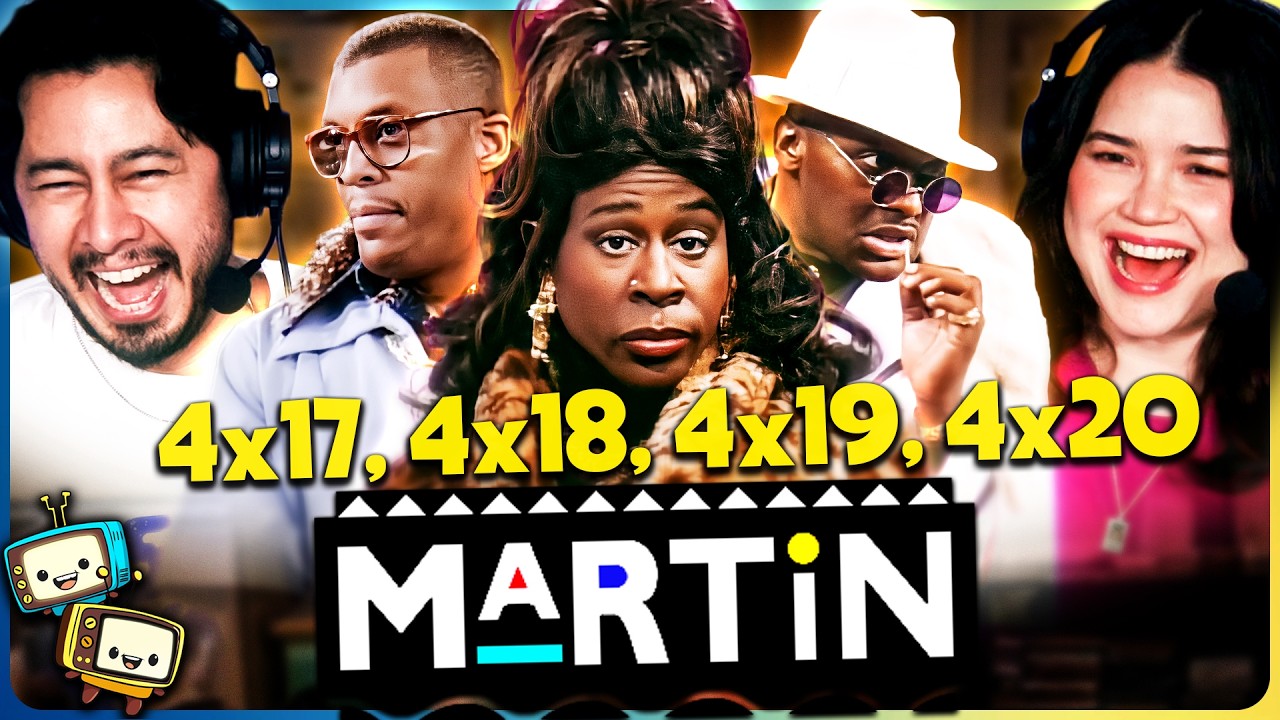MARTIN (1995) 4x17, 4x18, 4x19 & 4x20 Reaction! | First Time Watch | Martin Lawrence w/ Jaby Koay episode artwork