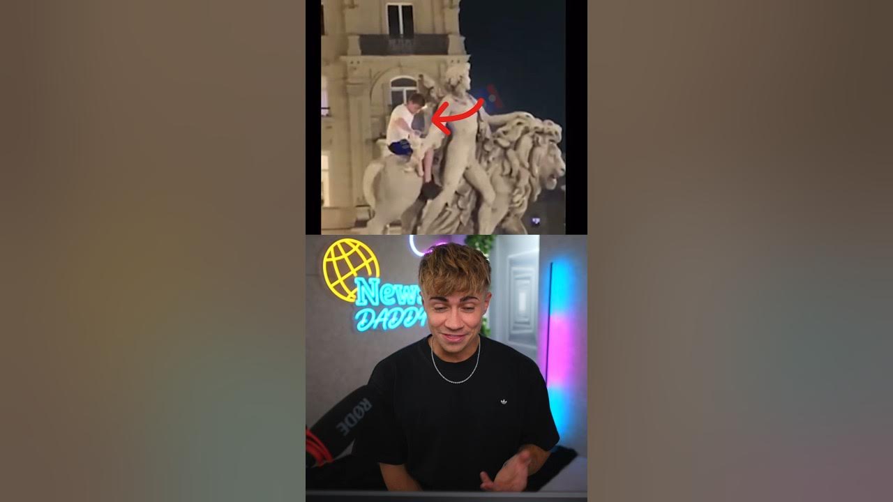 Tourist Climbs & Breaks Famous Statue! | Dylan Page