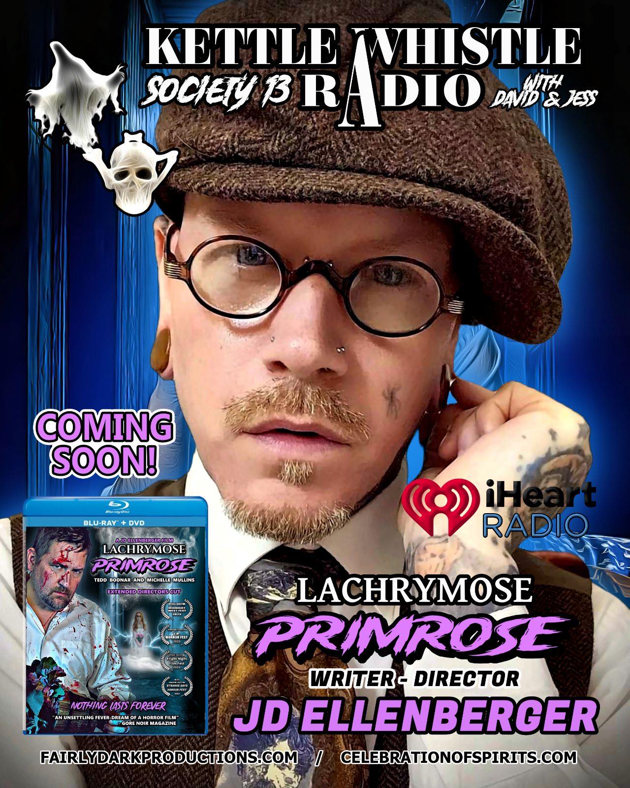 Kettle Whistle Radio # 294 Lachrymose Primrose with JD Ellenberger episode artwork