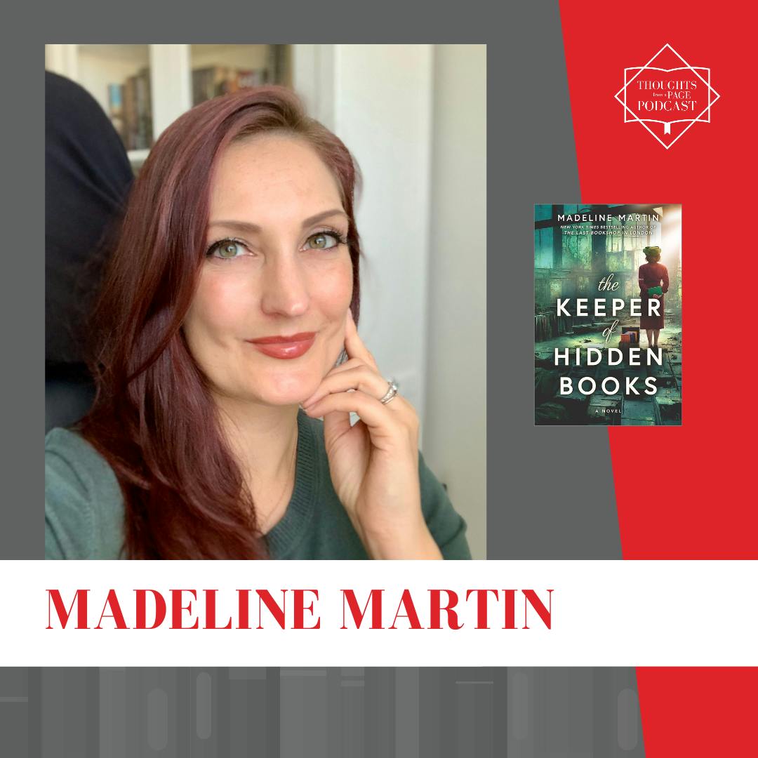 Interview with Madeline Martin - THE KEEPER OF HIDDEN BOOKS