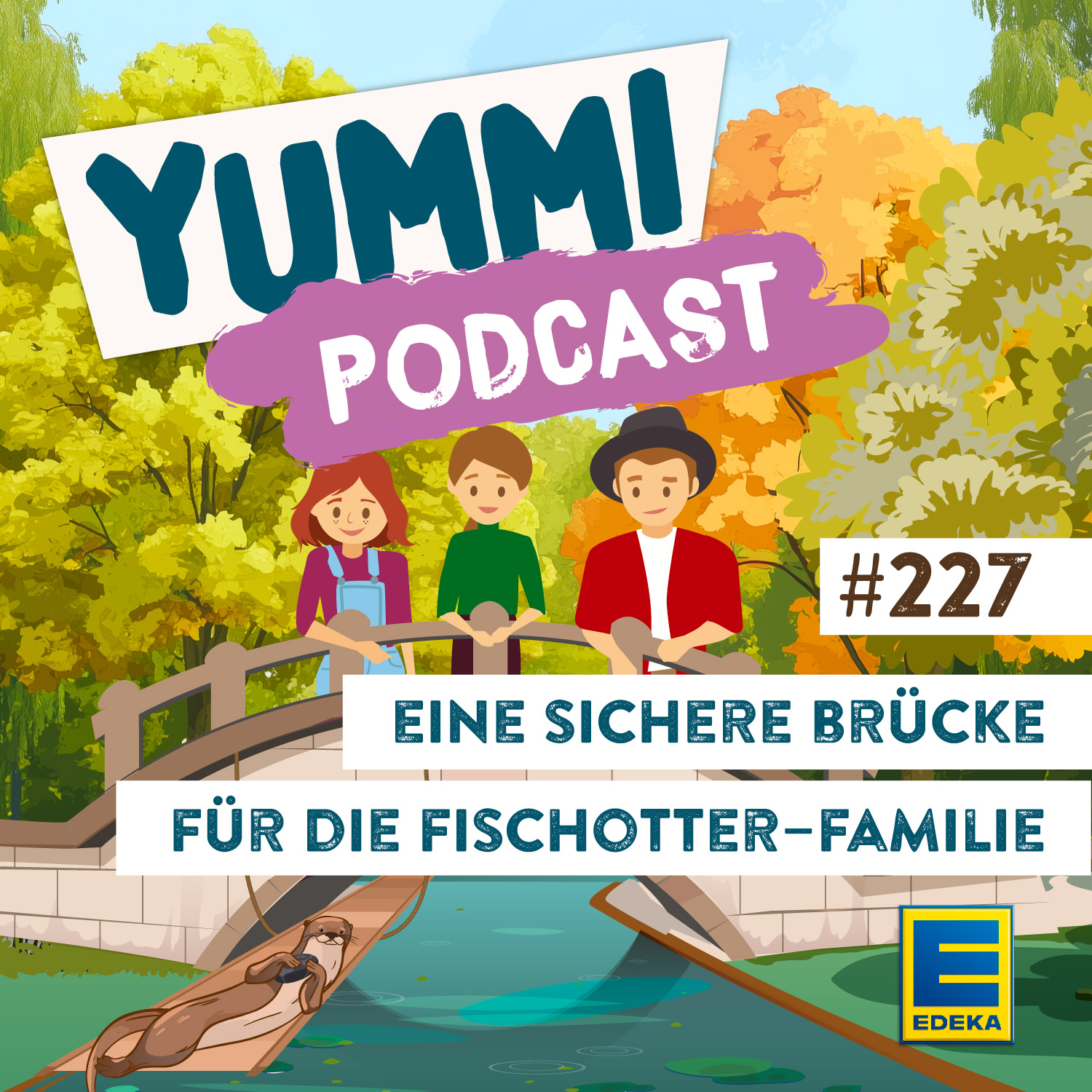 Cover: Eine sichere Brücke für die Fischotter-Familie