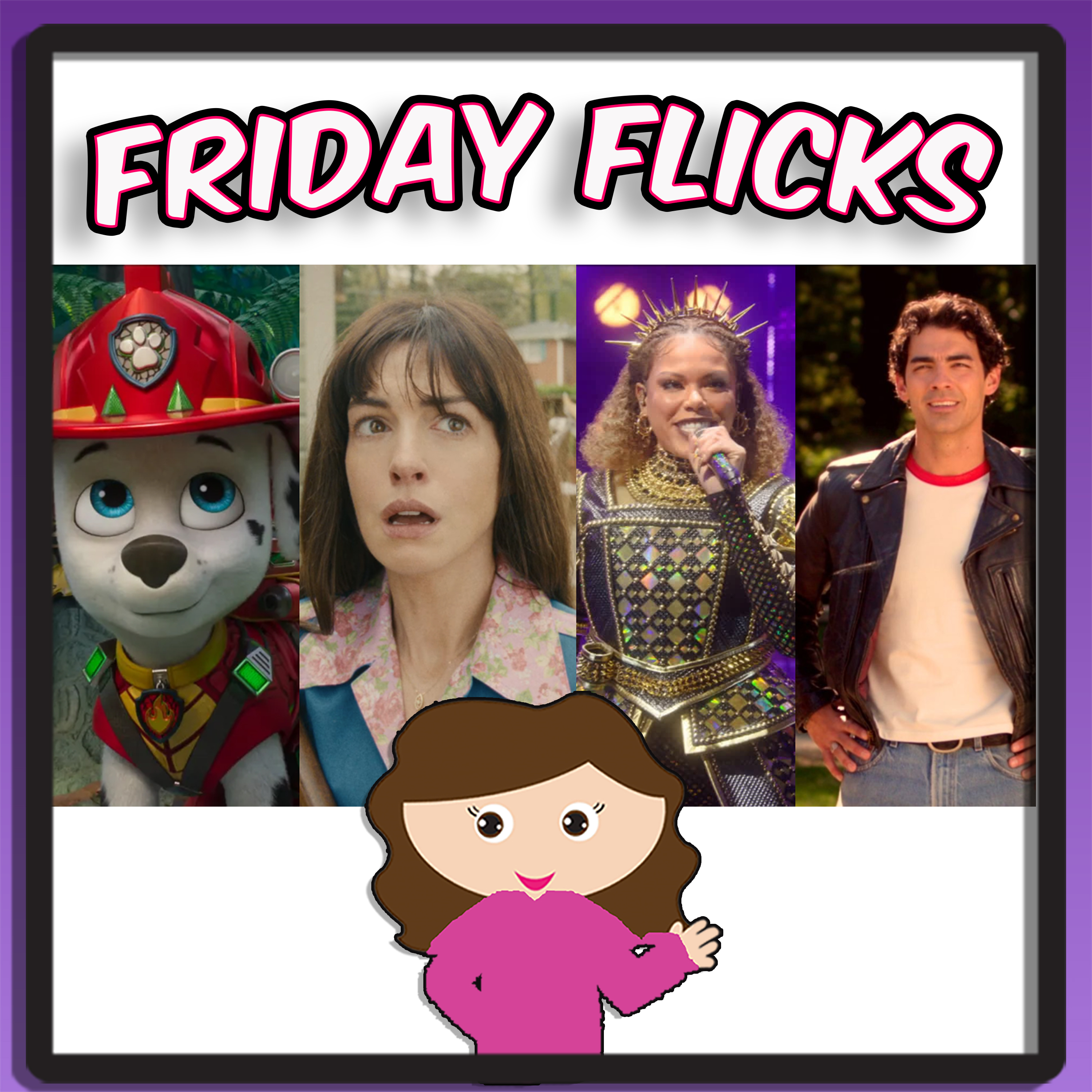 Dinos, Presidents, Rivals, and Queens- Friday Flicks Ep 23  (8/14 New Movies) episode artwork