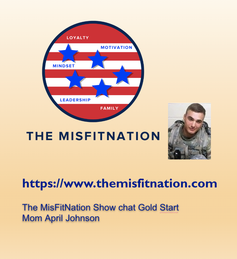 The MisFitNation Show chat with Gold Star Mom April Johnson