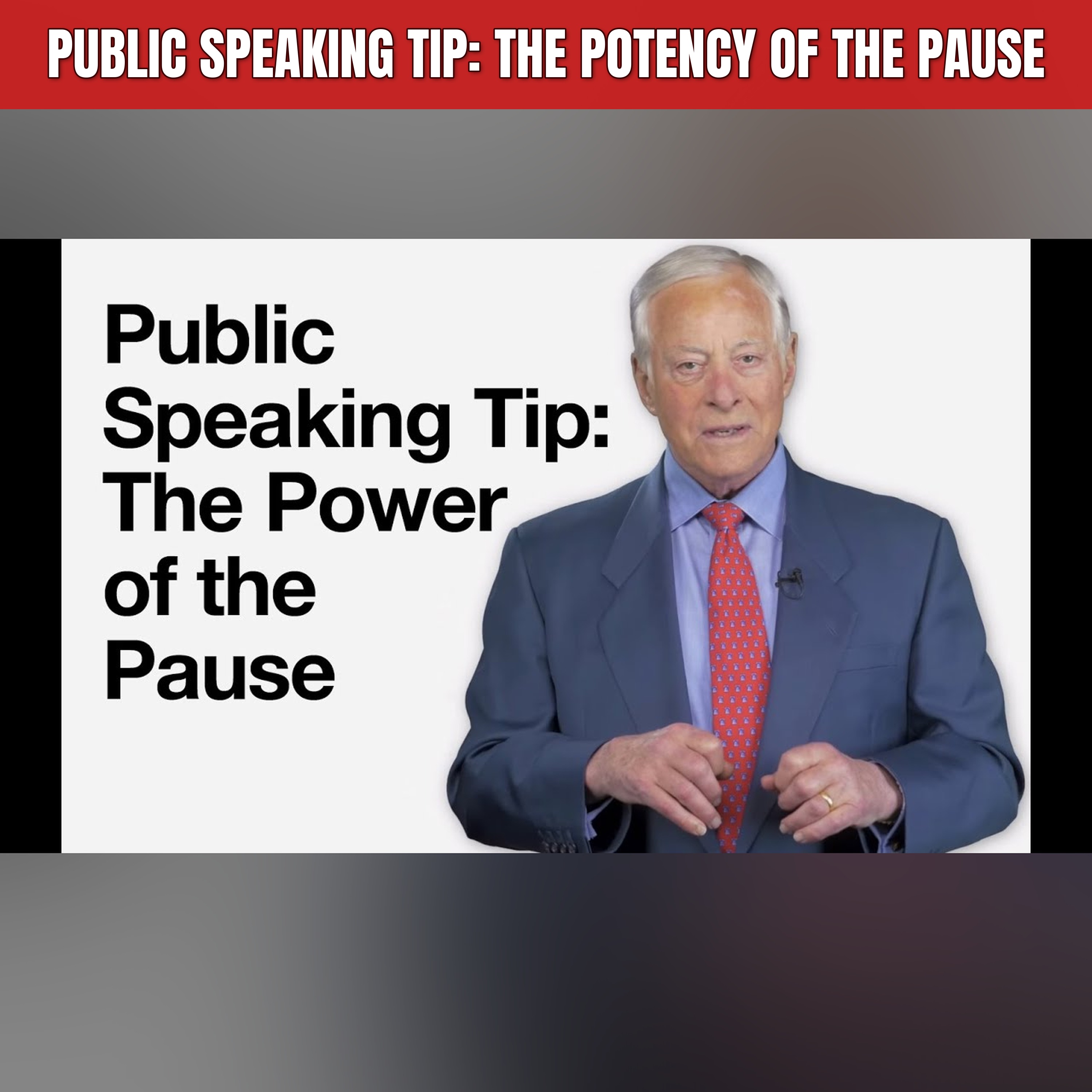 Public Speaking Tip: The Potency of the Pause