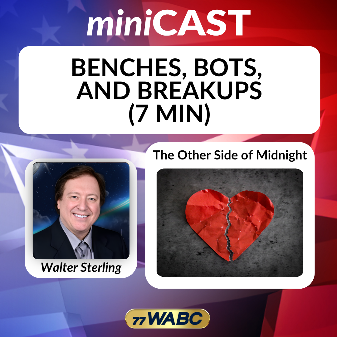 Walter Sterling: Benches, Bots,  and Breakups (7 min) episode artwork
