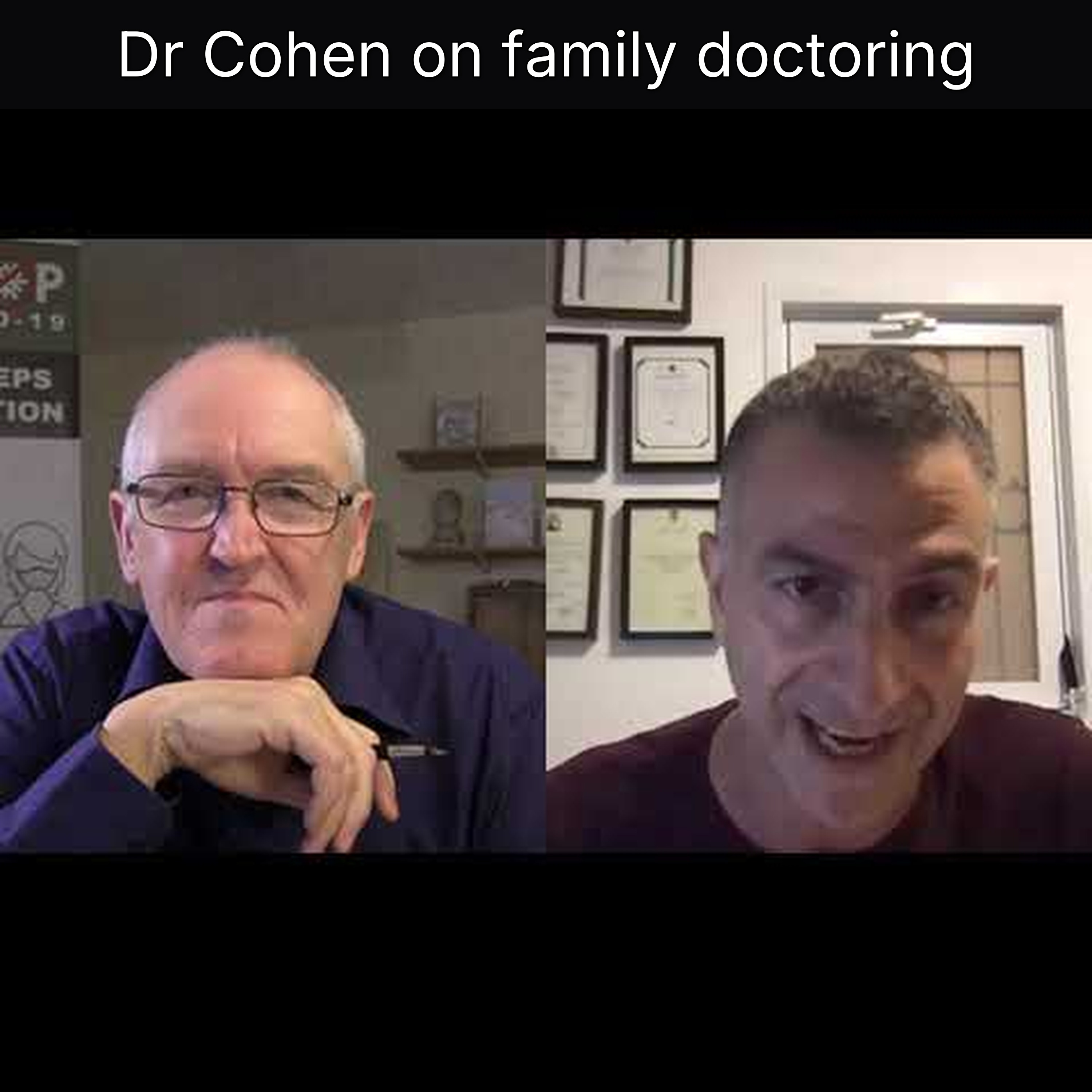 Dr Cohen on family doctoring episode artwork