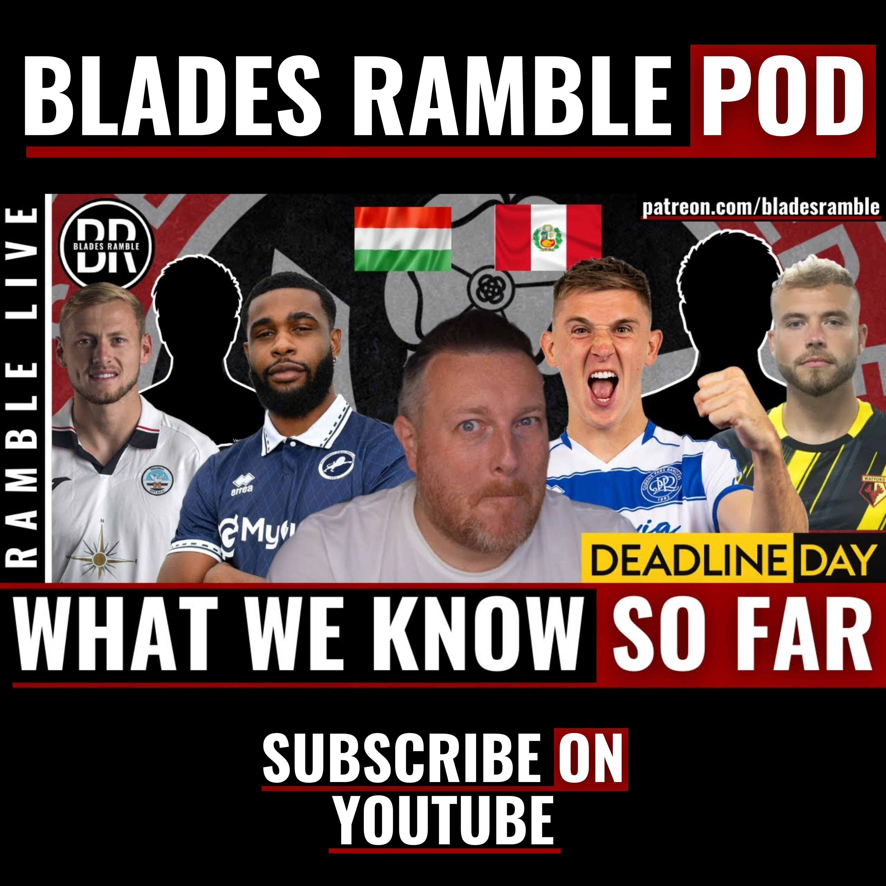 DEADLINE DAY!! | WHAT WE KNOW SO FAR!! | BLADES RAMBLE LIVE!!