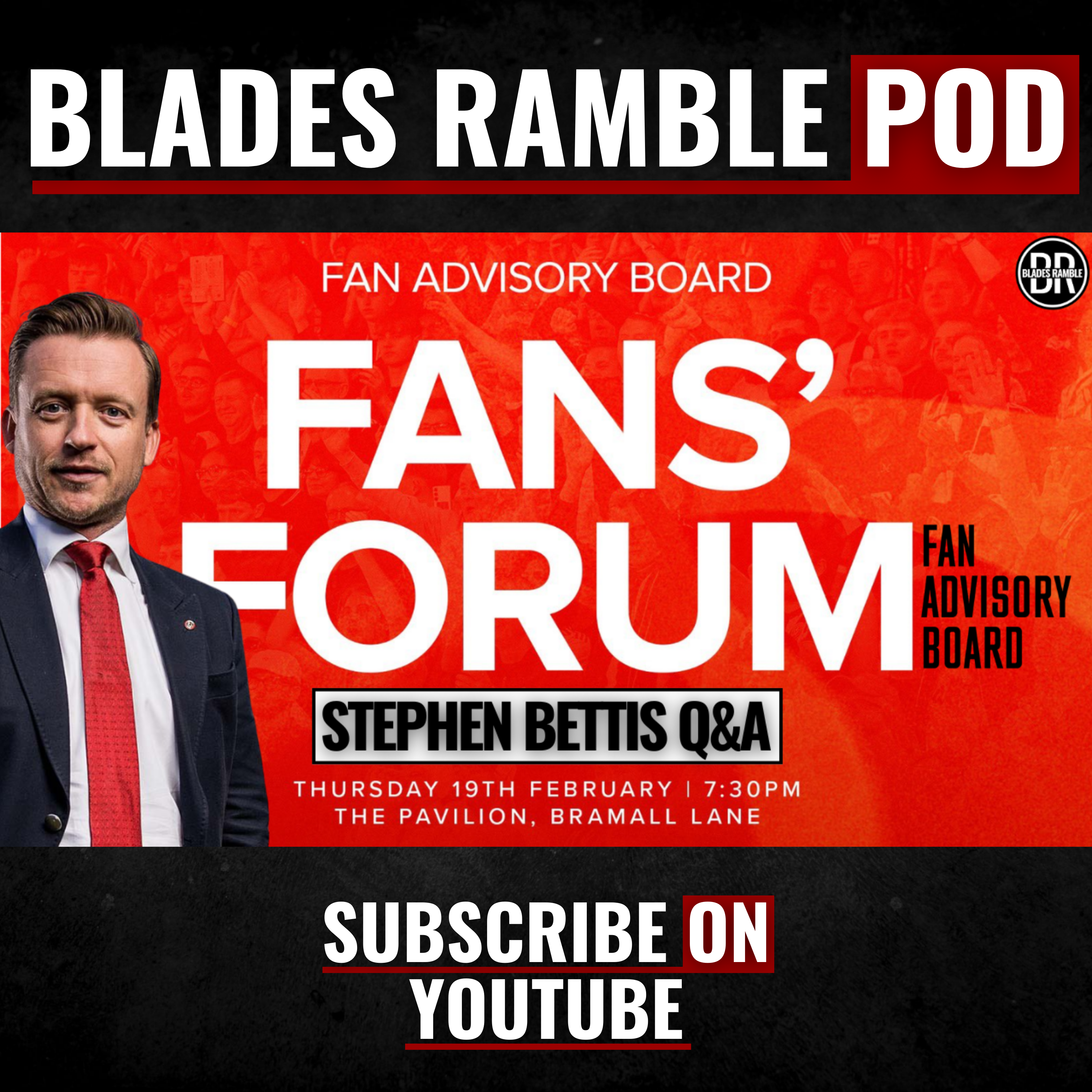 🎙️⚔️ FAN ADVISORY BOARD Q&A | WITH SHEFFIELD UNITED CEO STEPHEN BETTIS ⚔️🎙️