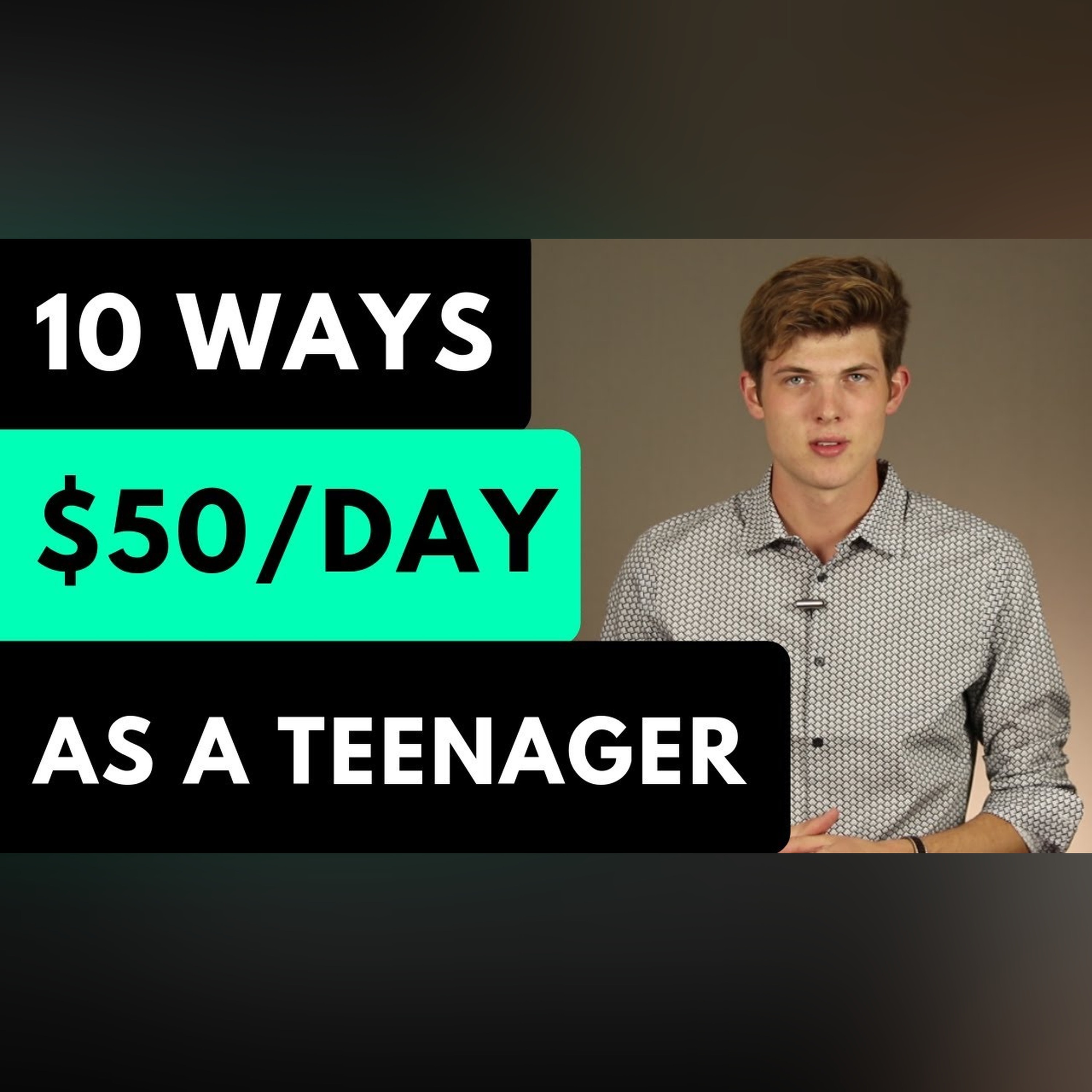 10 Legit Ways To Make Money As a Teenager [In 2021]
