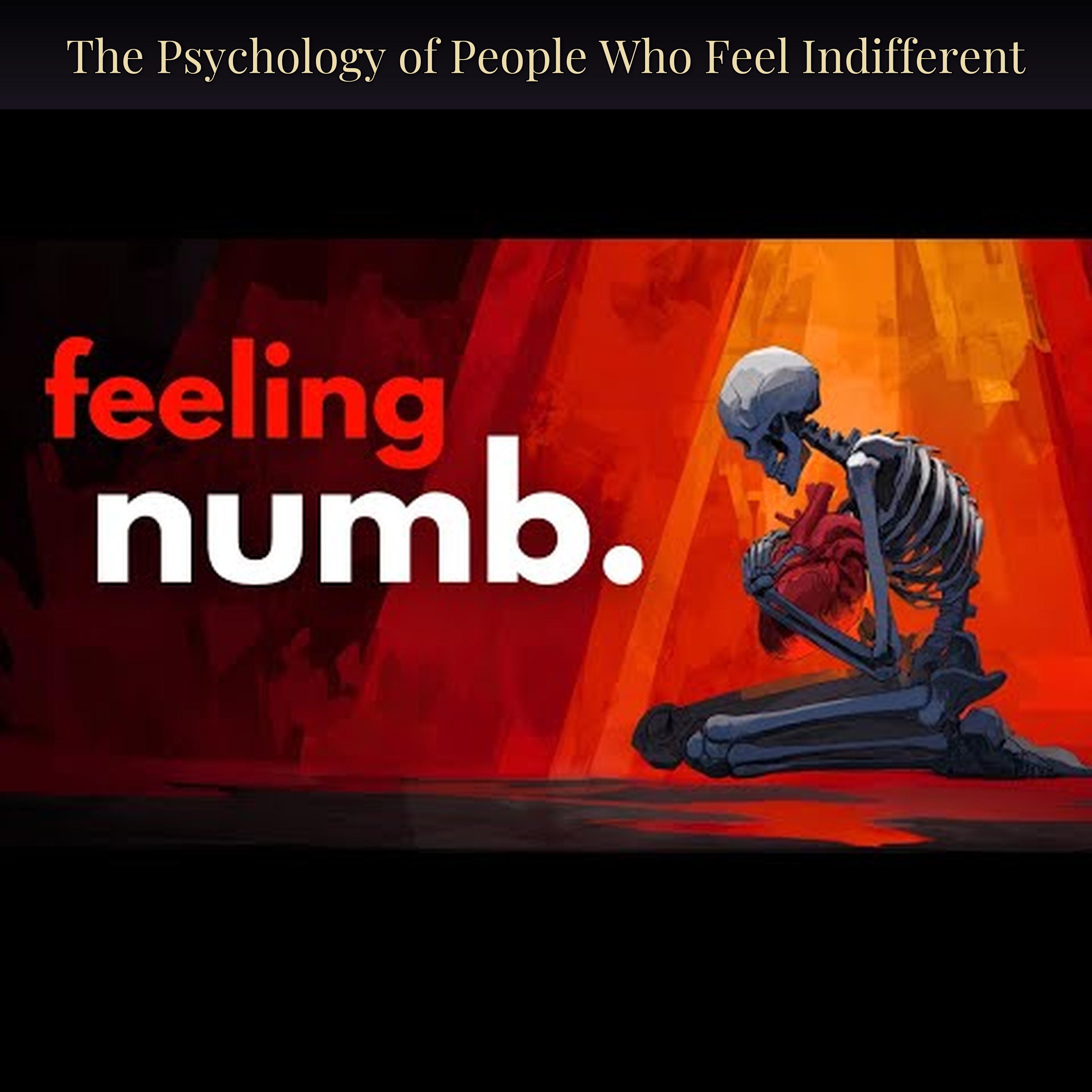 The Psychology of People Who Feel Indifferent