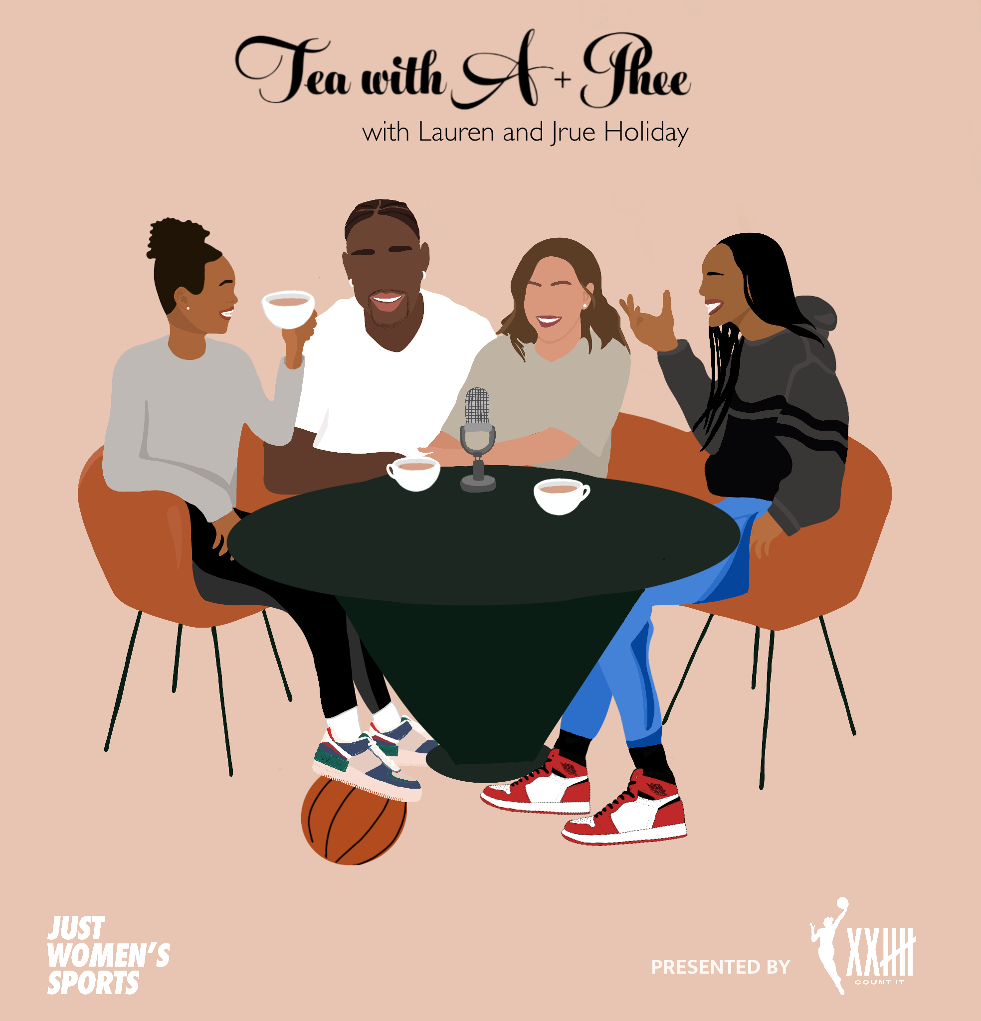 Getting CompeTEAtive with Jrue and Lauren Holiday