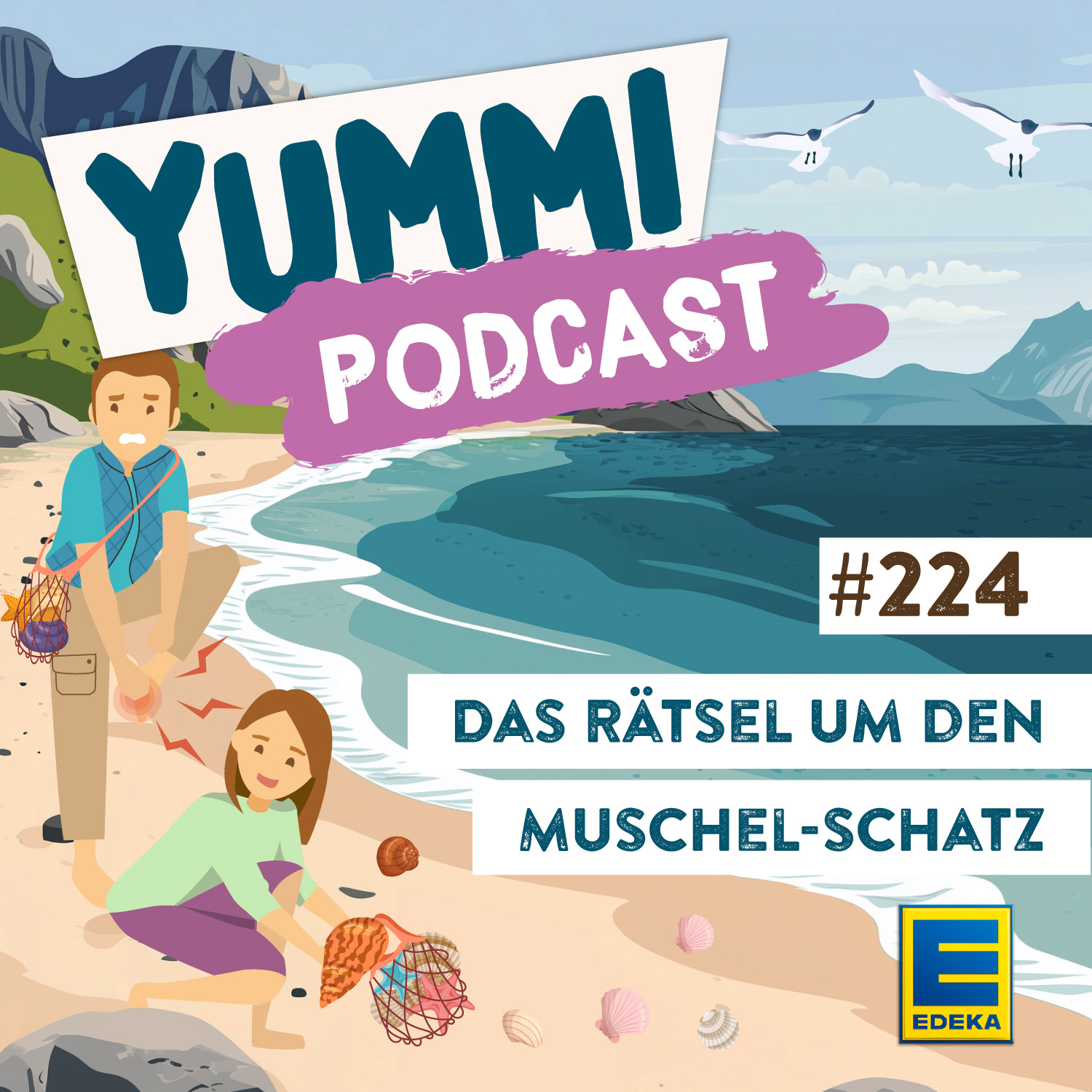 Cover: Das Rätsel um den goldenen Muschel-Schatz