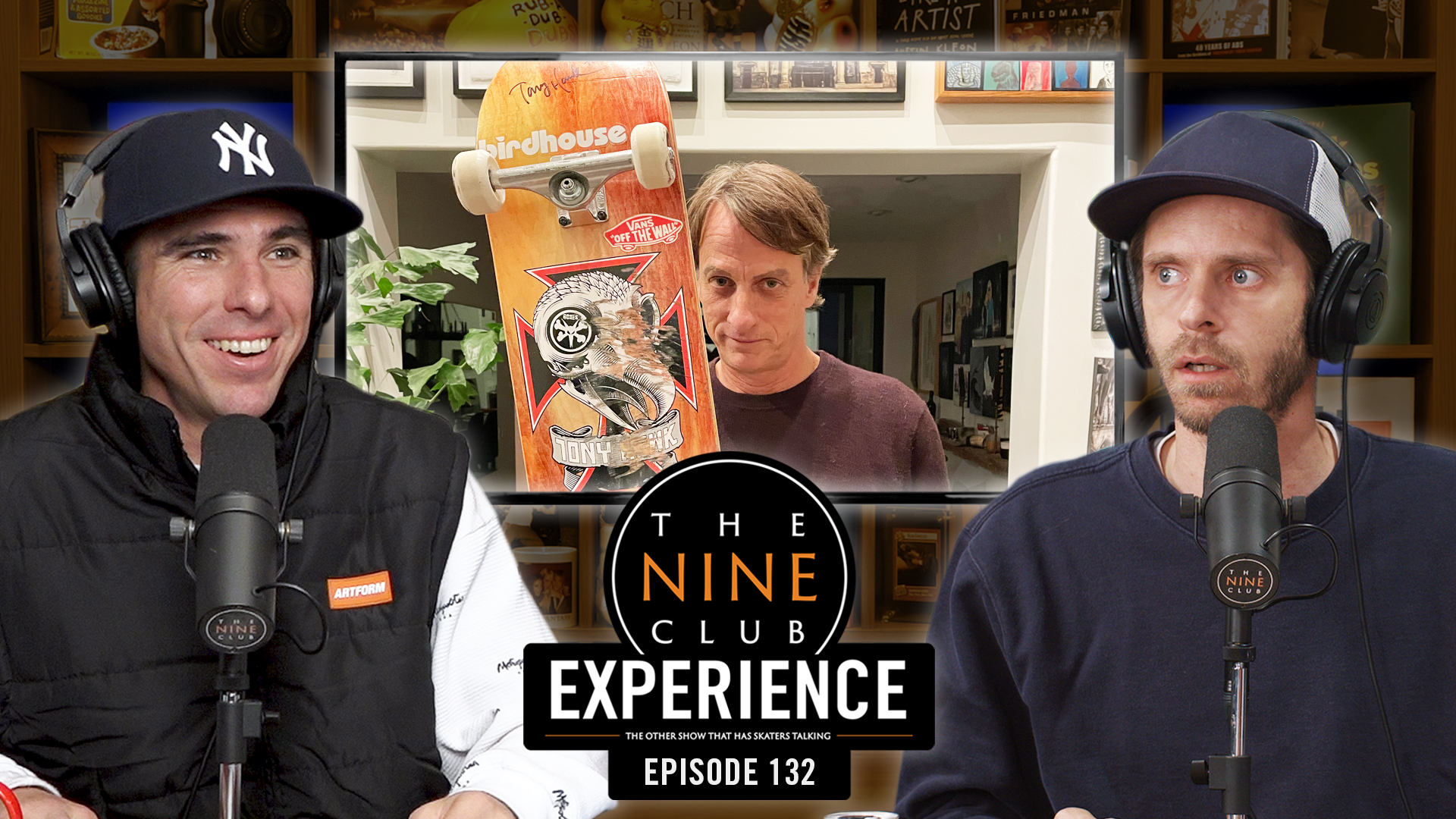 EXPERIENCE #132 - Tony Hawk, Flo Mirtain, Nyjah Huston, Hart Pullman