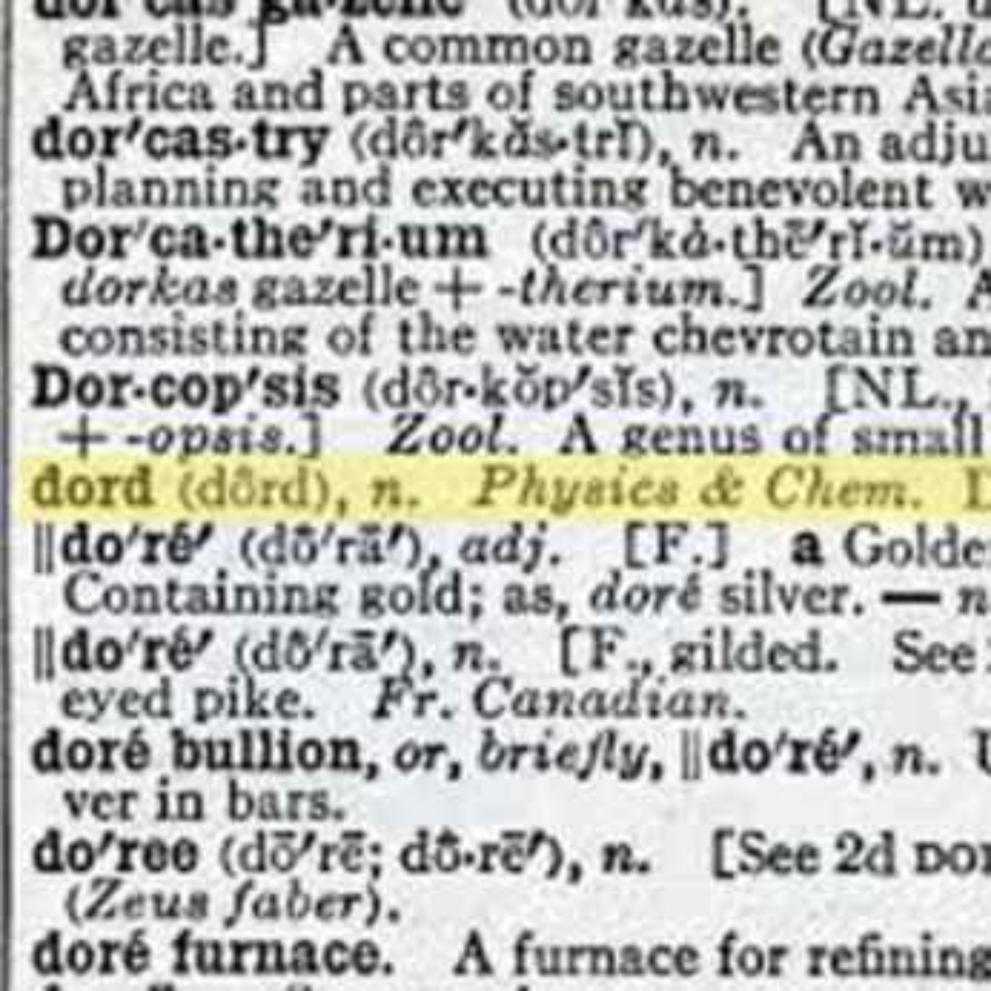 Dord: The Ghost Word