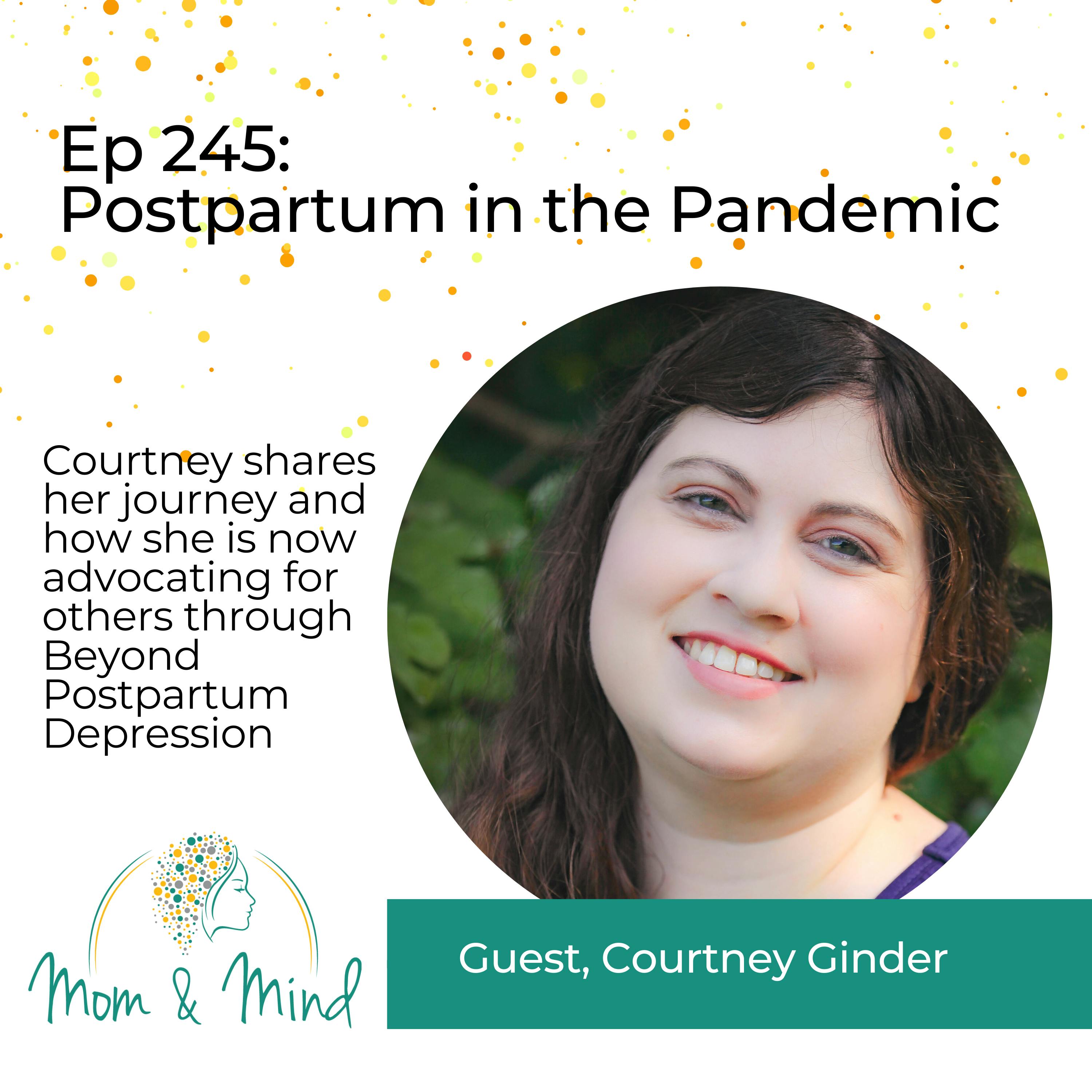 245: Postpartum in the Pandemic with Courtney Ginder
