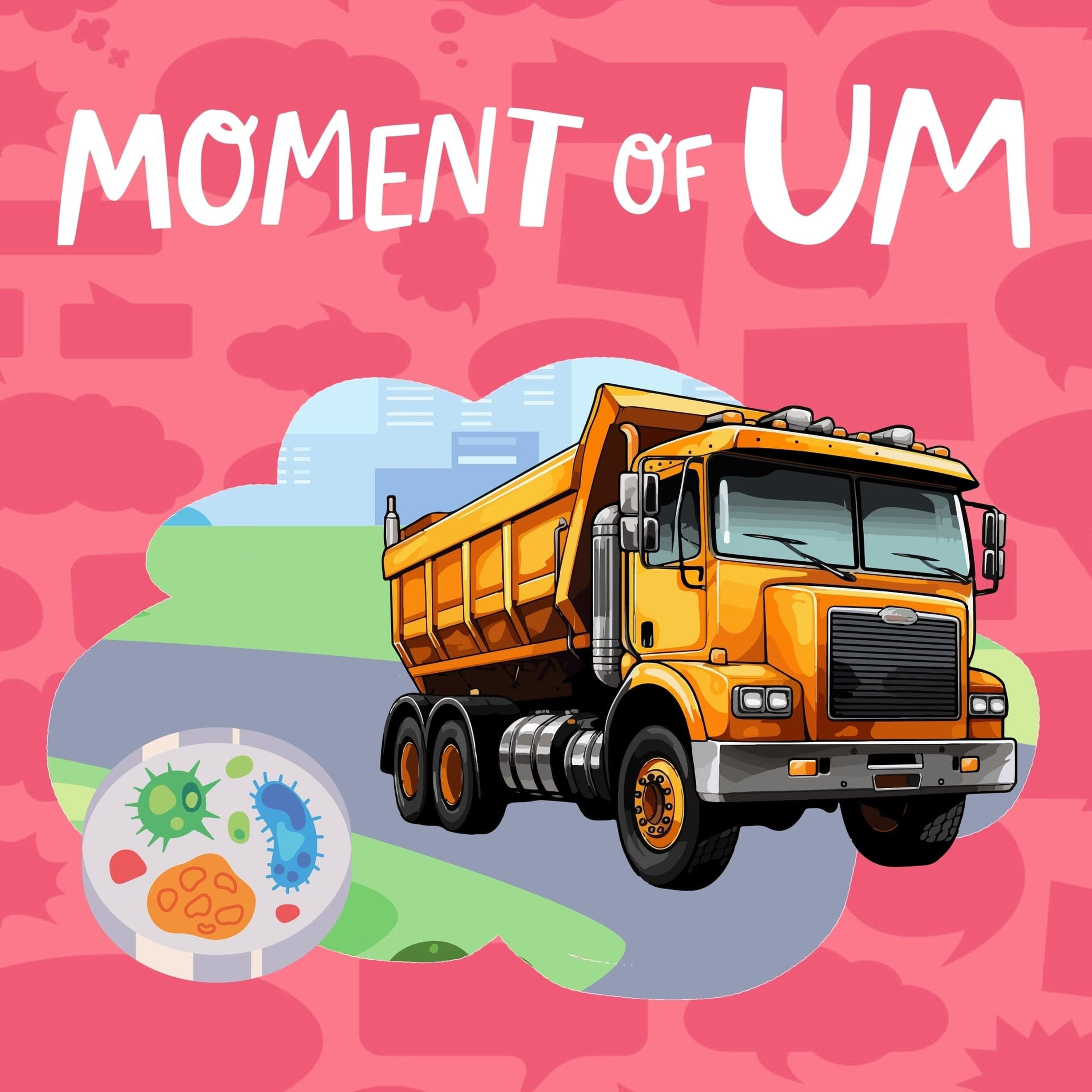 What happens when big trucks roll over bacteria on roads?