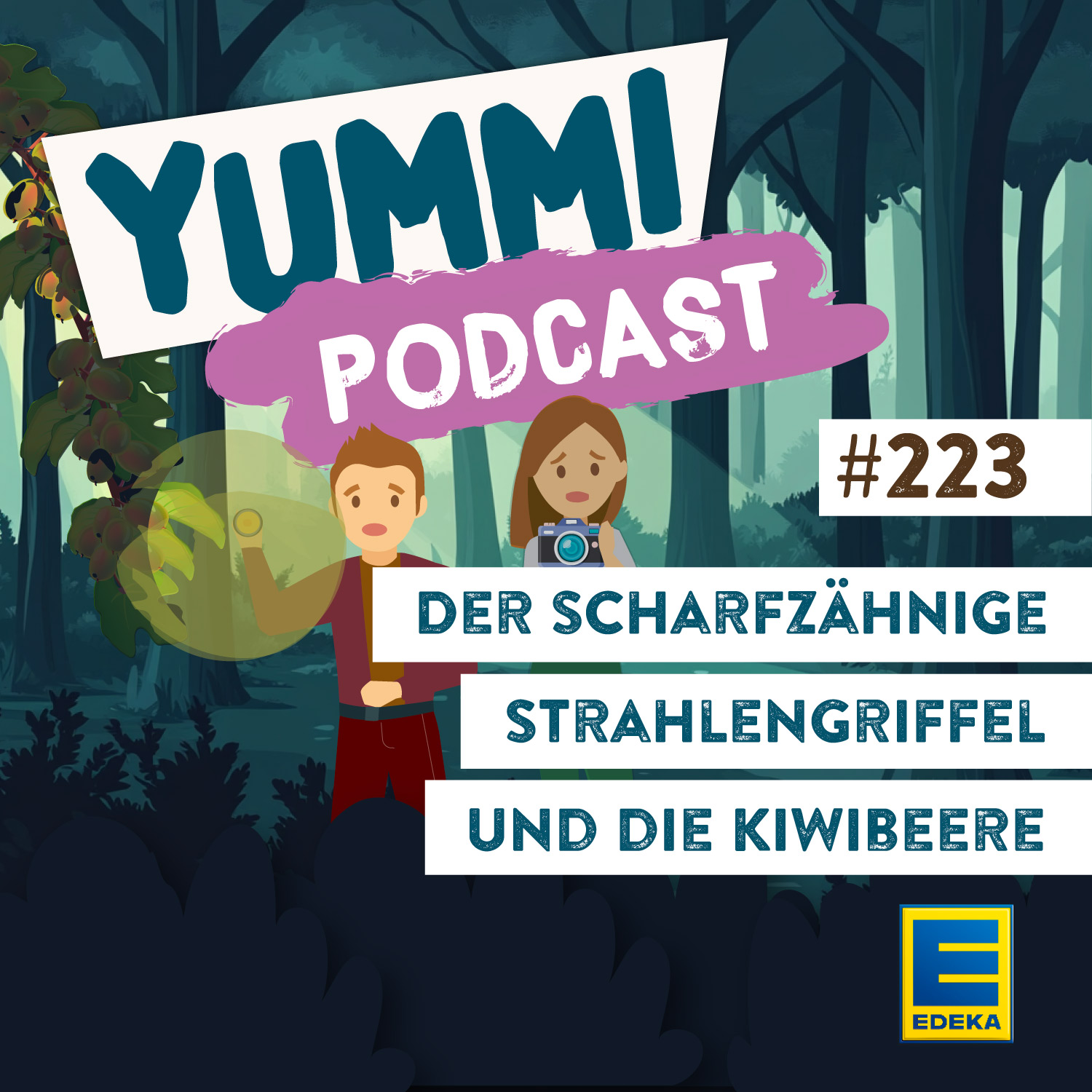 Cover: Der Scharfzähnige Strahlengriffel und die Kiwibeere