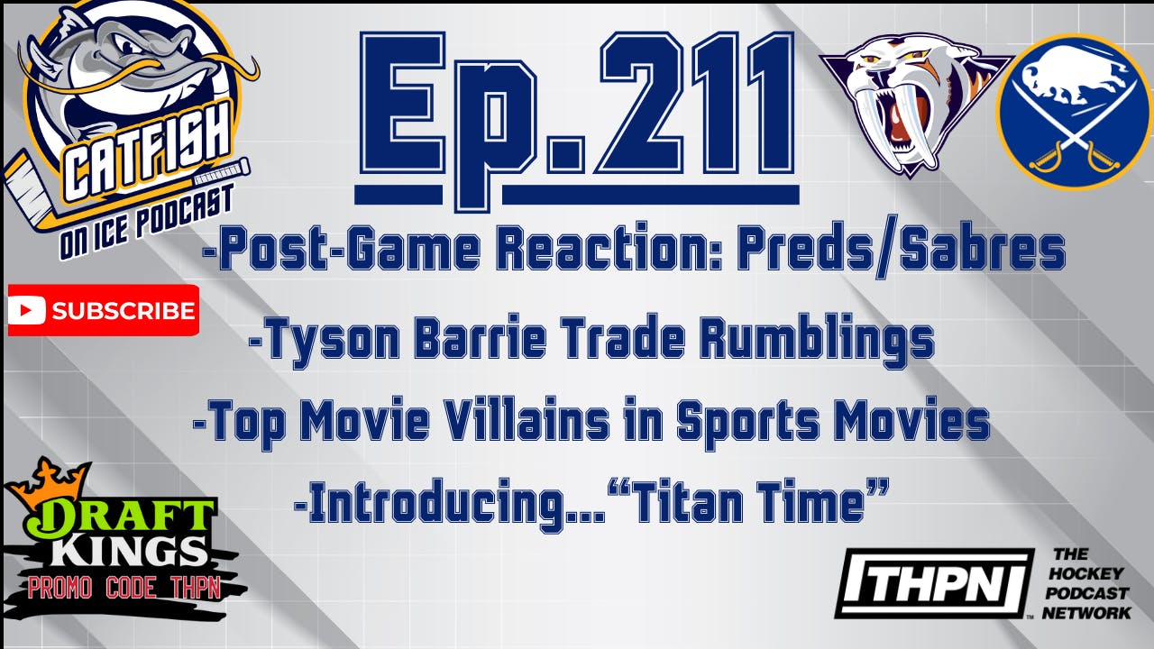 EP-211: Tyson Barrie on Preds Trade Block, Saros with his Best Start of the Year in Win vs. Buffalo