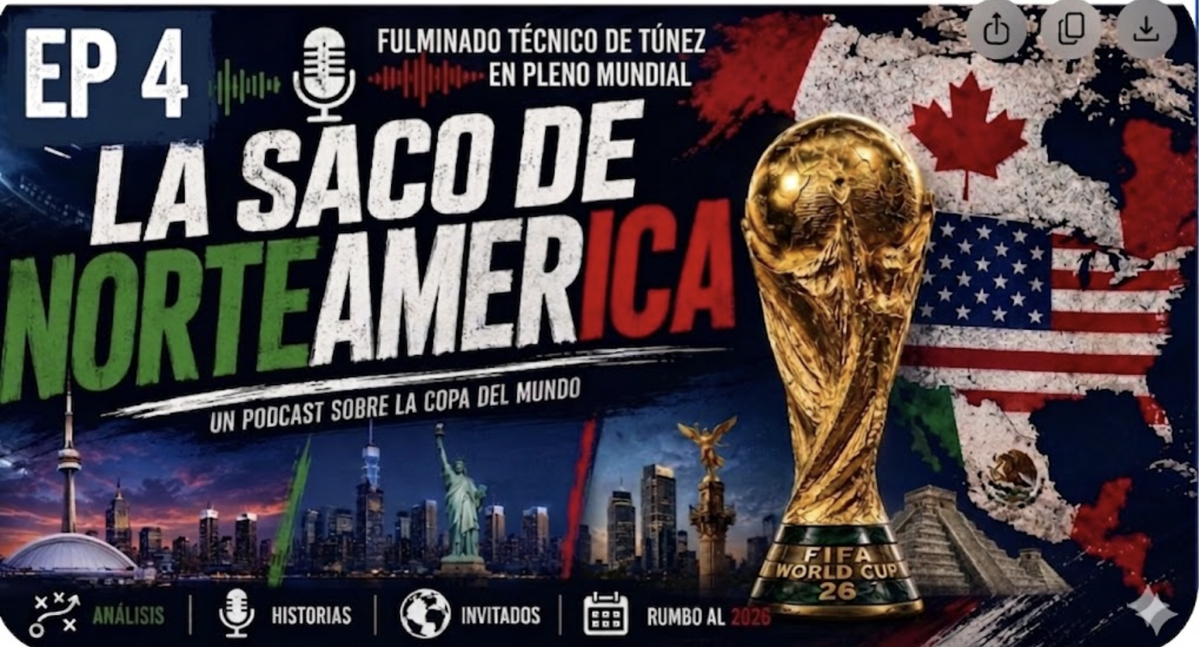 LA SACÓ DE NORTEAMERICA EP 4 Despedido técnico en pleno Mundial episode artwork