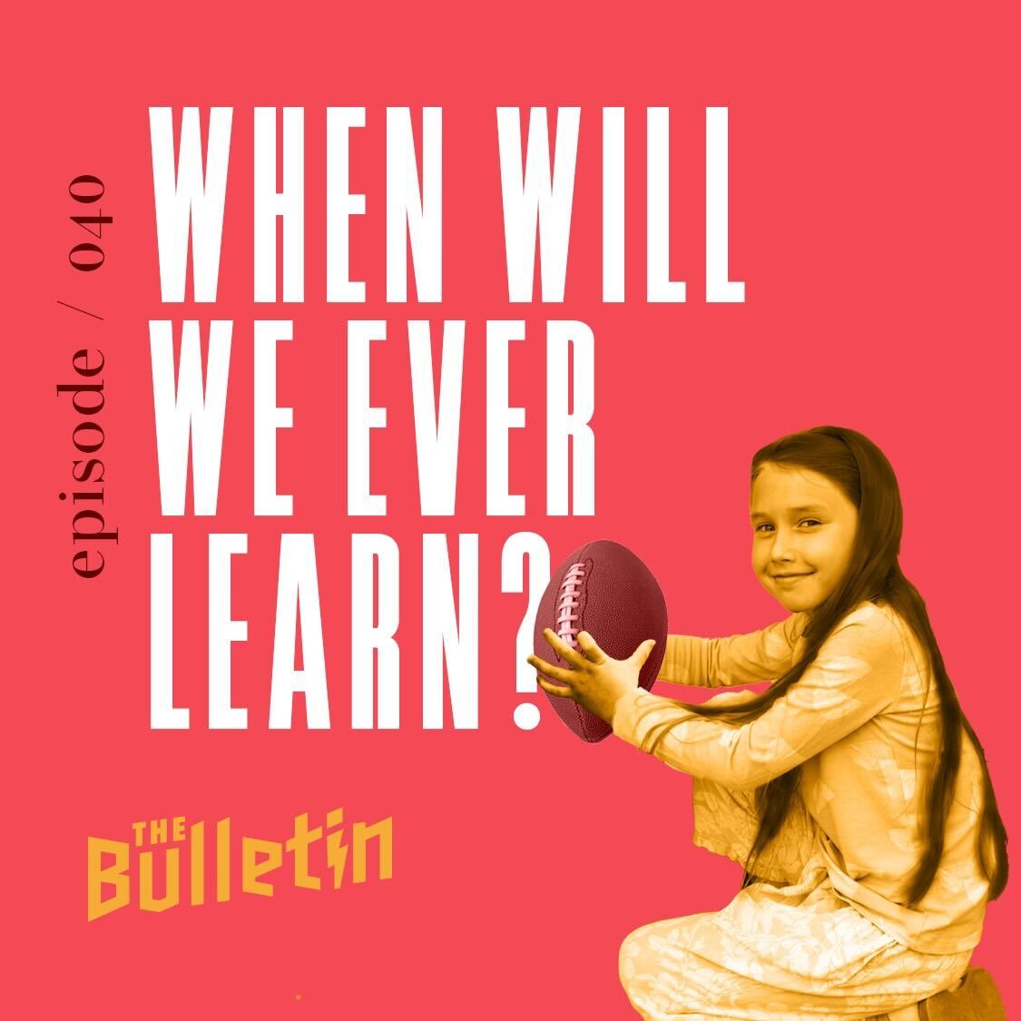 When Will We Ever Learn?