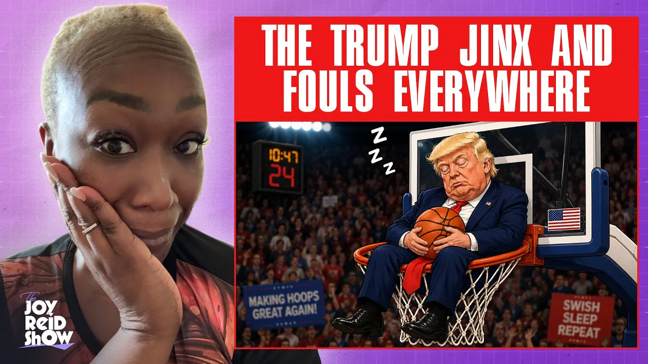 The Trump Jinx and Fouls Everywhere - The Joy Reid Show LIVE! episode artwork