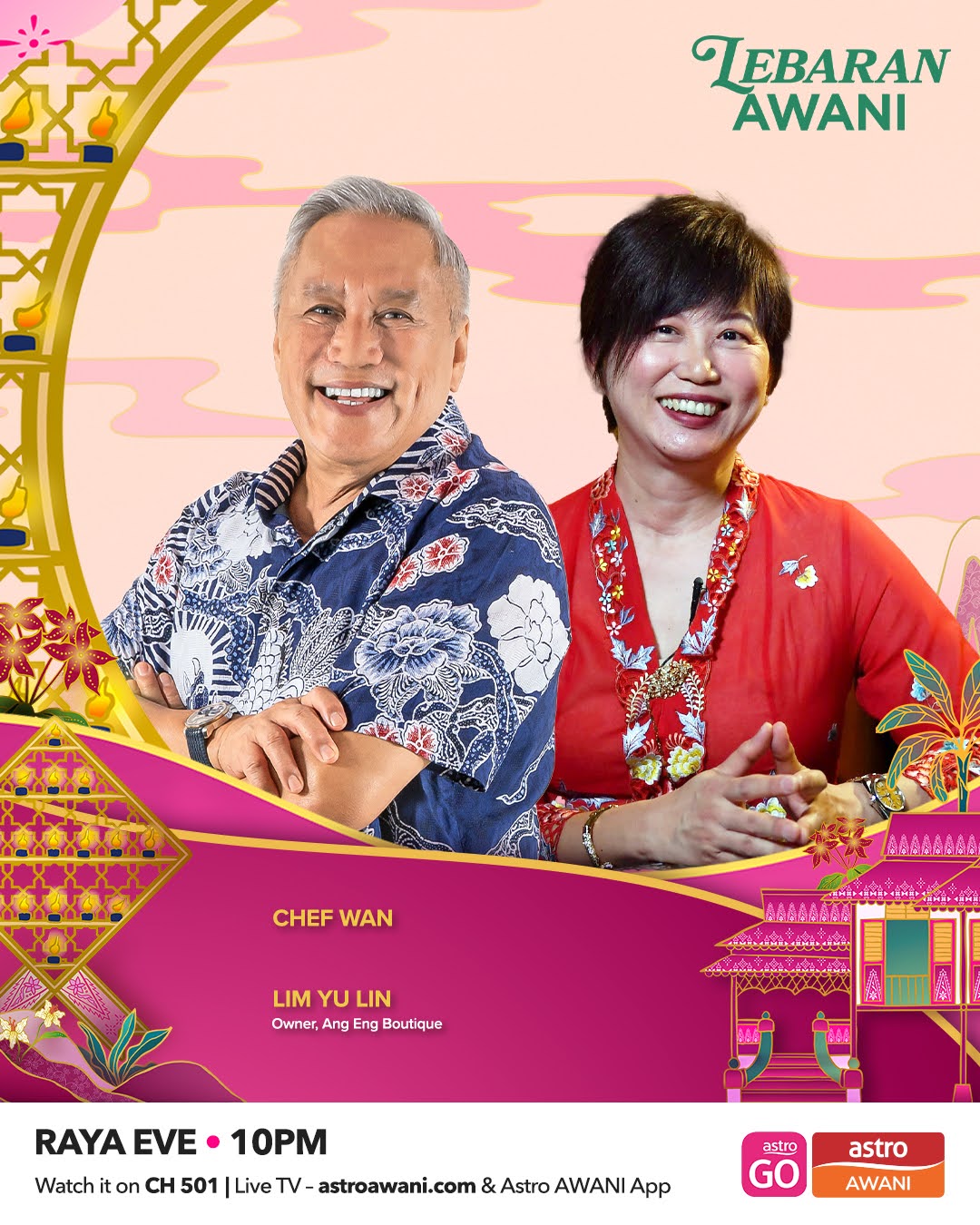 Lebaran Awani: Flavours & Heritage – Celebrating Raya with Chef Wan & Kebaya Craft