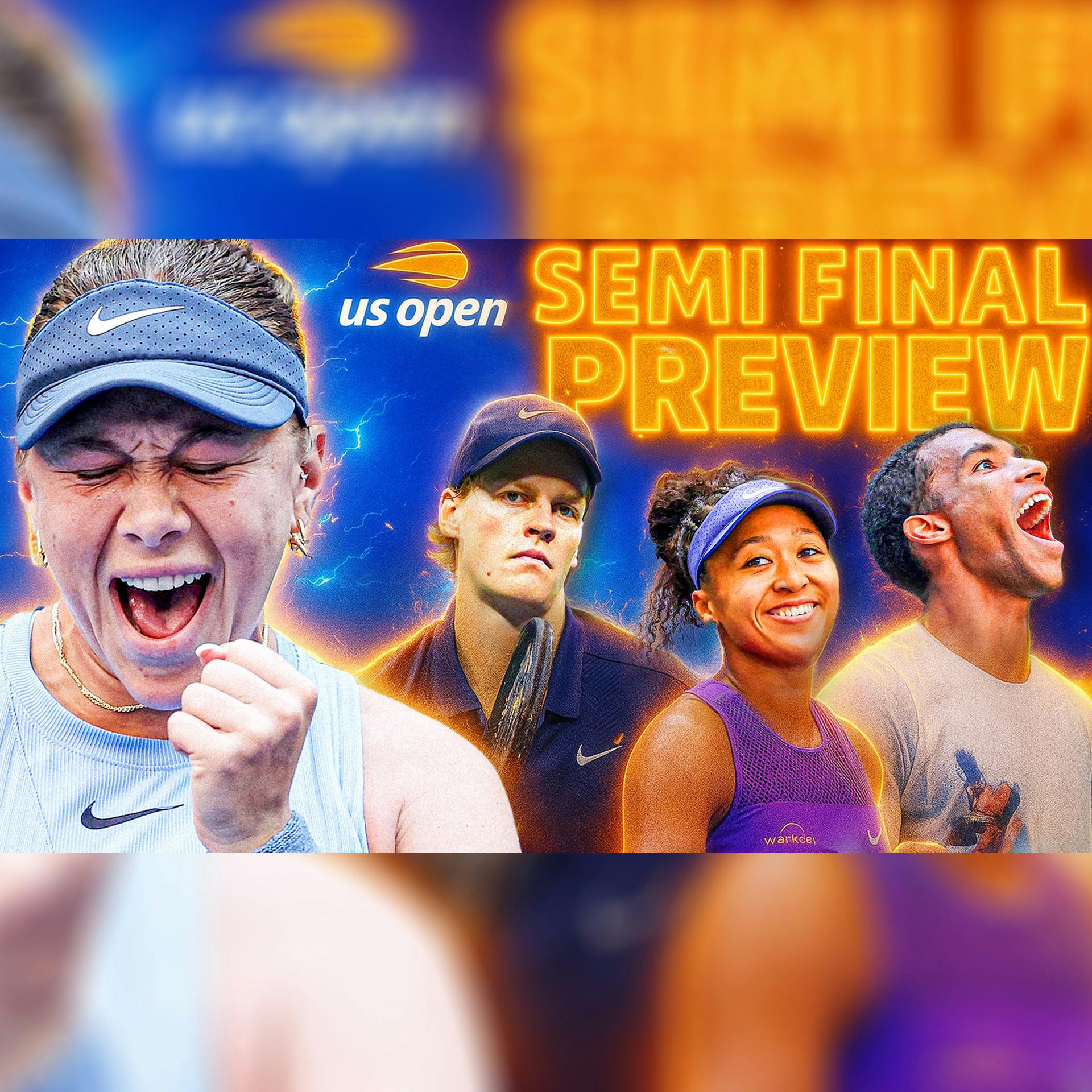Anisimova REVENGE 🇺🇸 Sinner DOMINATION 🔥 Who STOPS Osaka? 🤔 | US Open 2025 SF Preview & Predictions