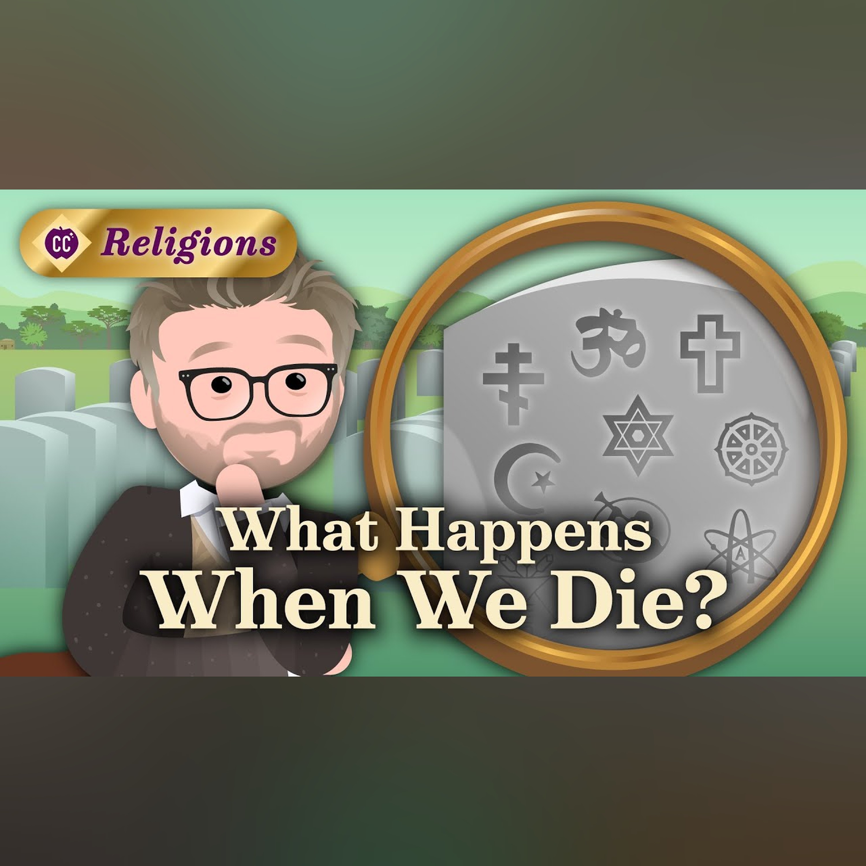 Death and Afterlife Across Religions: Crash Course Religions #17 episode artwork