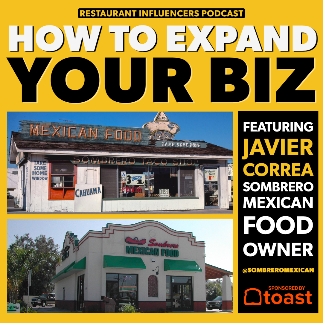 Javier Correa of Sombrero Mexican Food on Expansion Strategy episode artwork