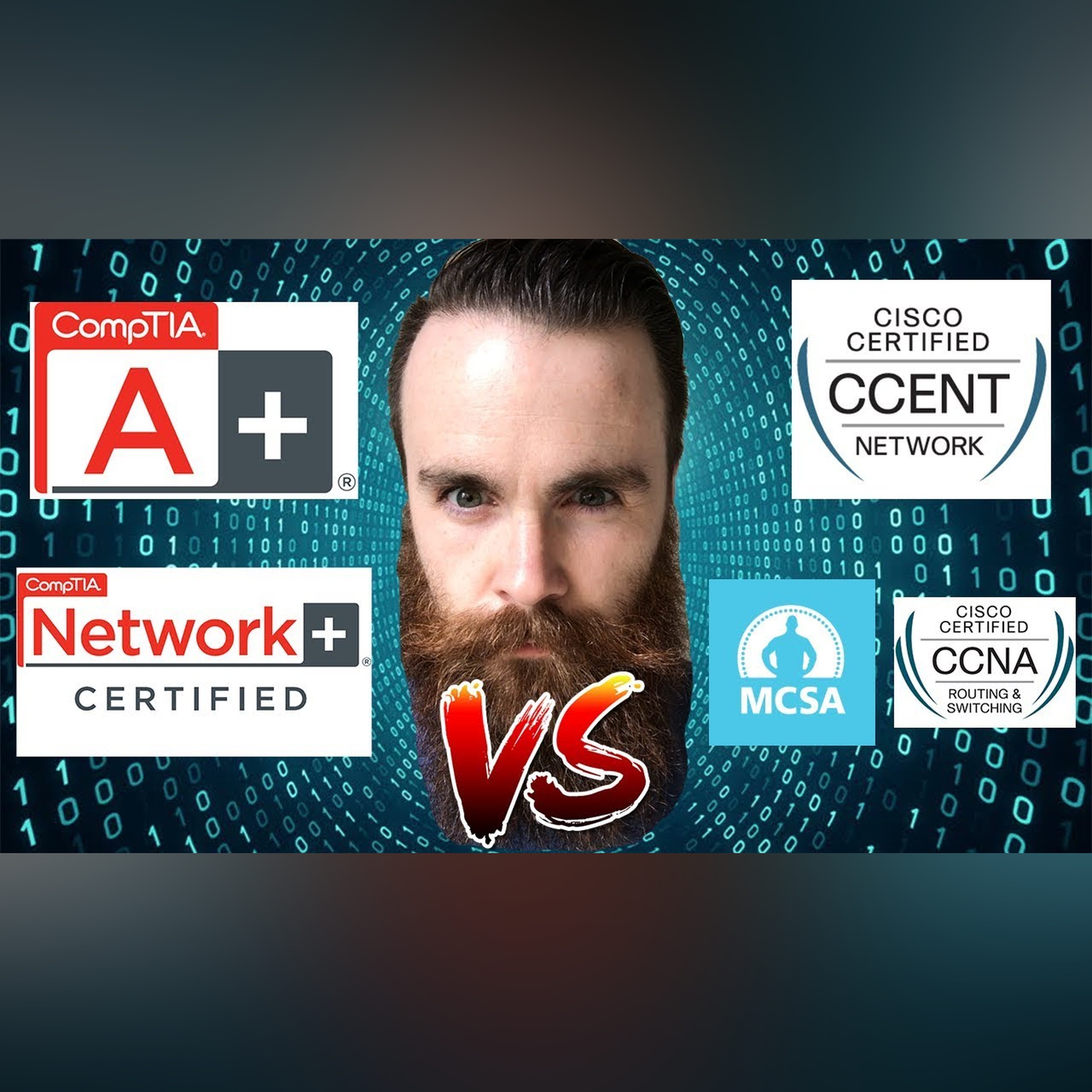 CompTIA or Cisco? - Should I get the CompTIA A+/Network+ OR the Cisco CCNA/CCENT - Microsoft MCSA? episode artwork