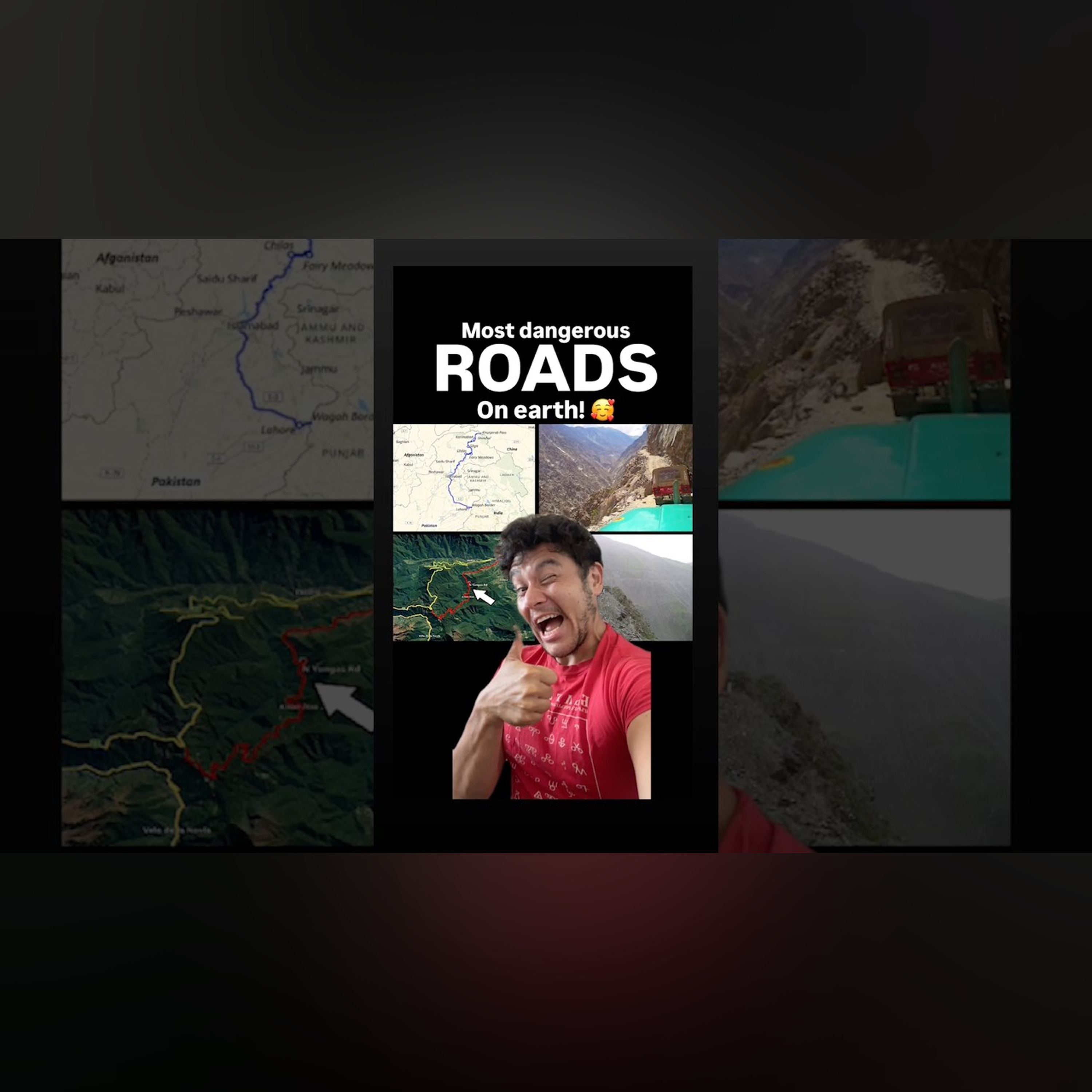The most dangerous roads on earth ￼