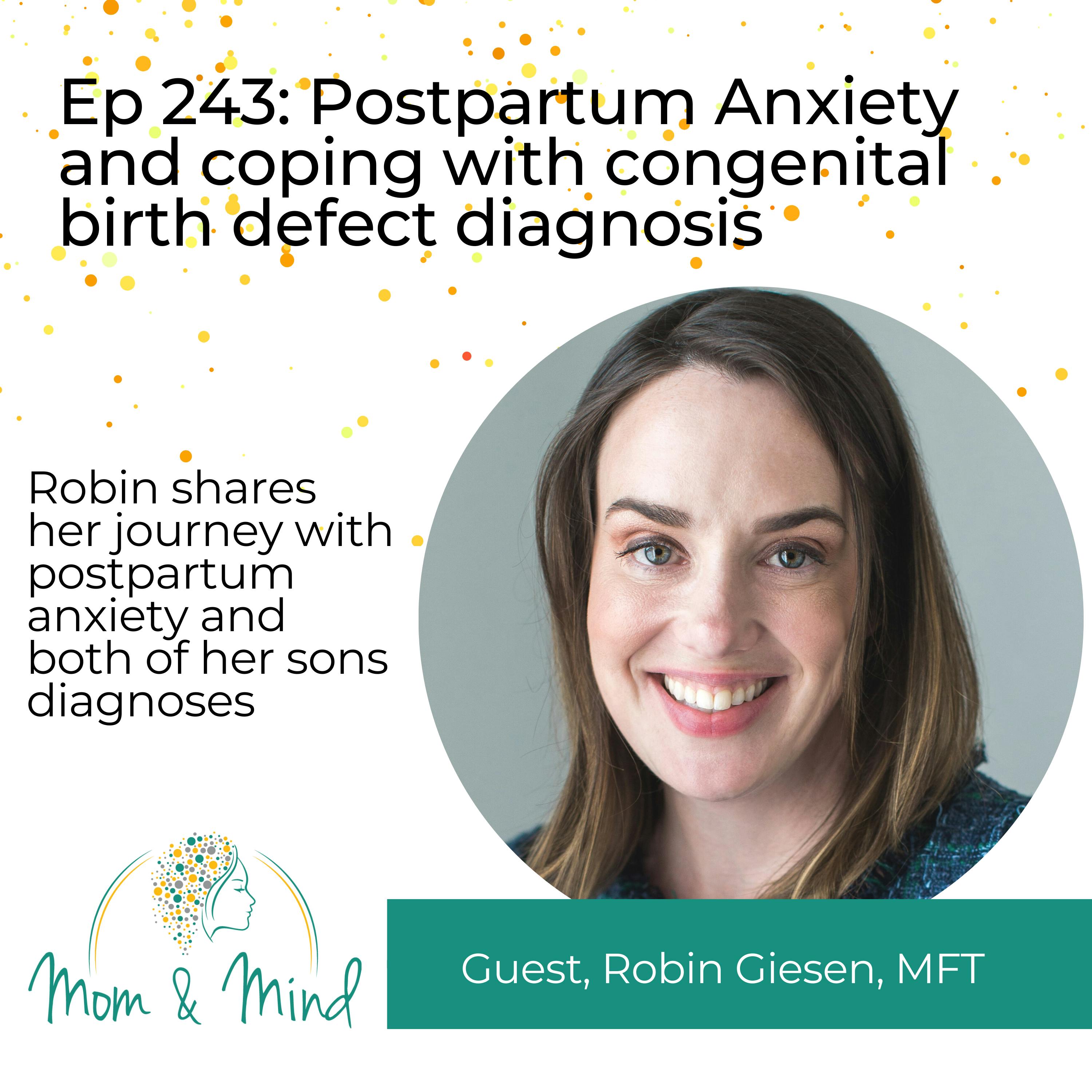 243: Postpartum Anxiety and Coping with Congenital Birth Defects Diagnosis