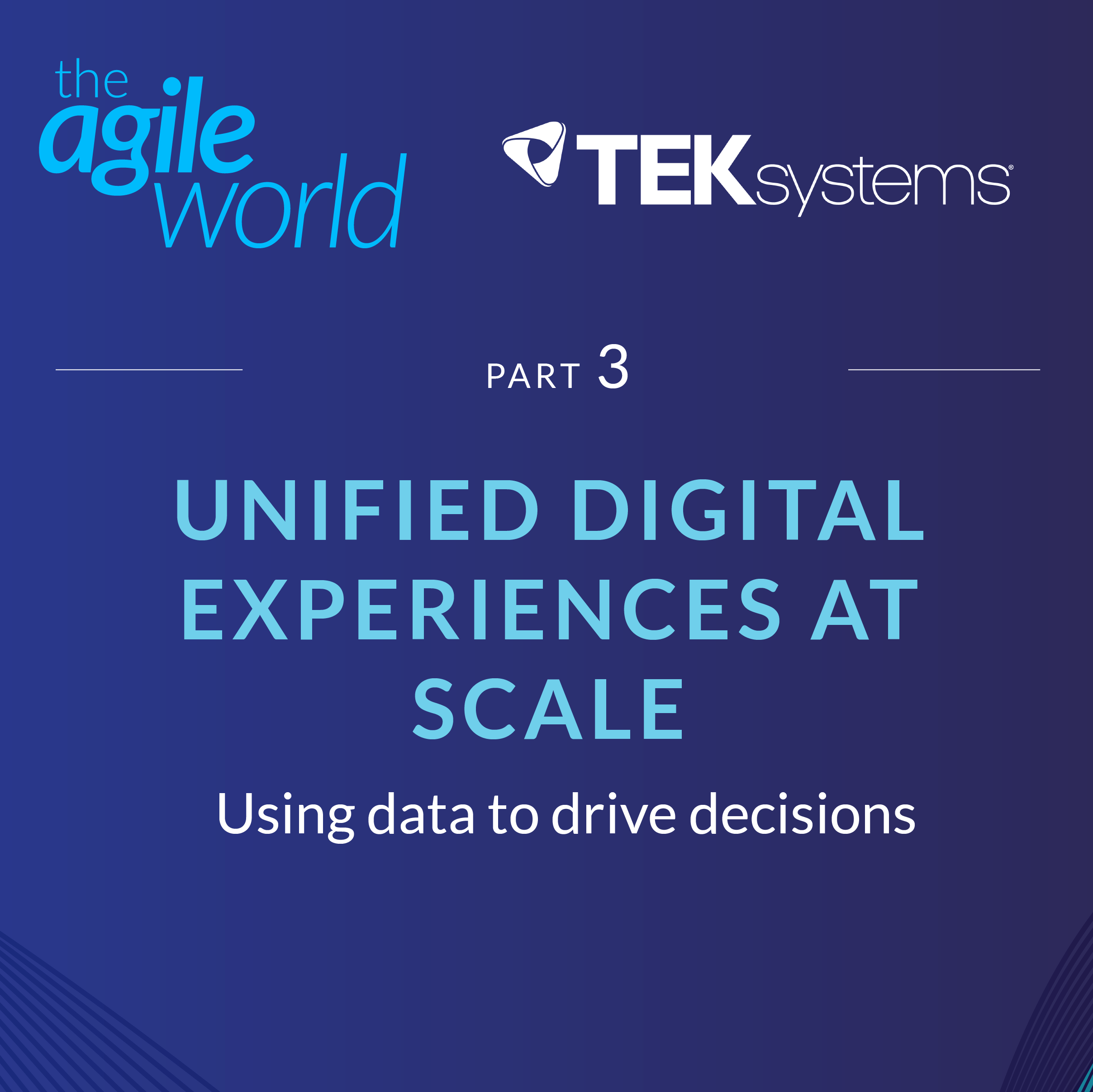 #130: Unified Digital Experiences at Scale, Part 3, with Ryan Horner, One North