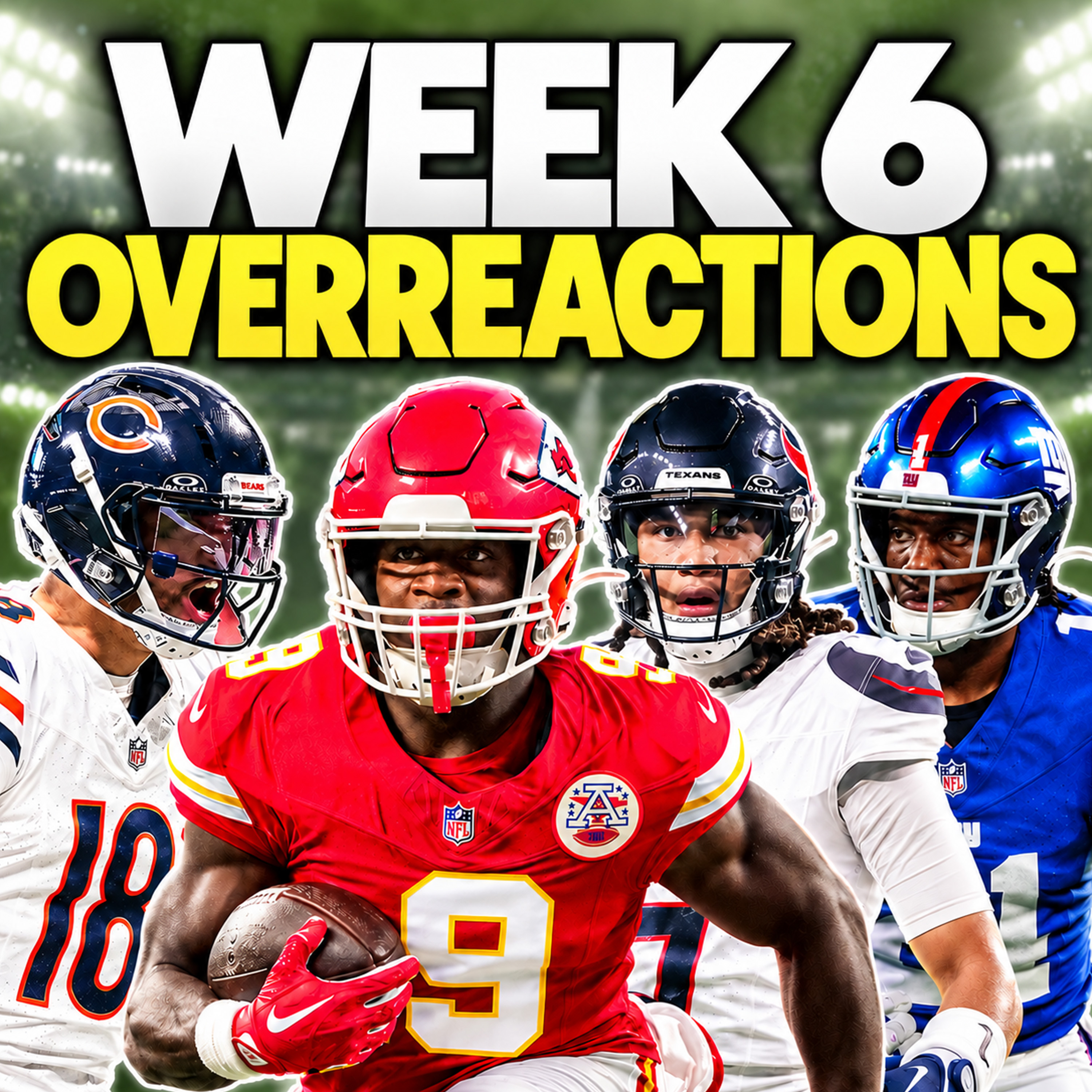 NFL vs. Fantasy: The Biggest Week 6 Overreactions episode artwork
