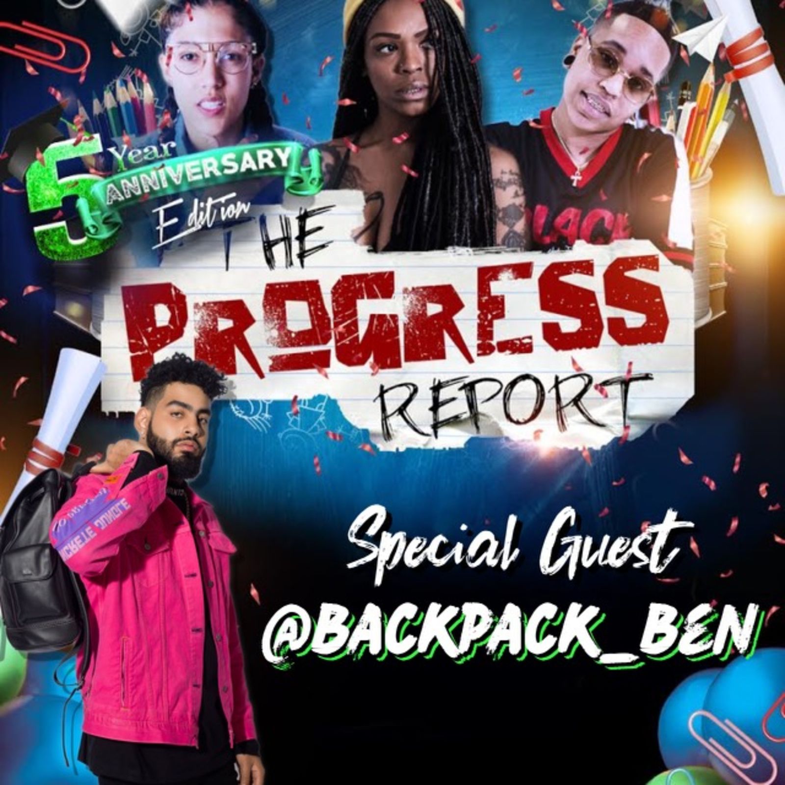 Backpack Ben talks transitioning from basketball to music & playing guitar since second grade