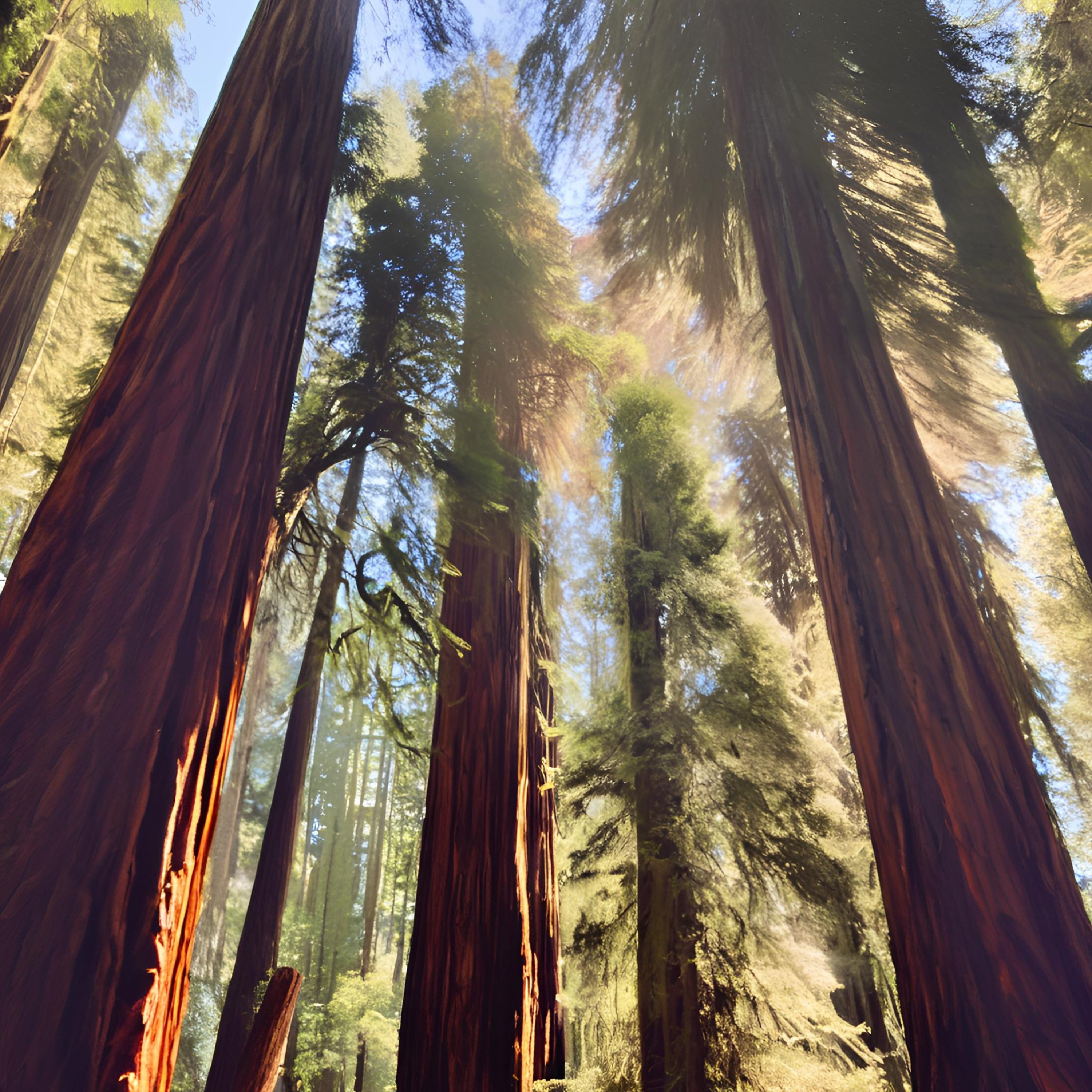 Redwood Forest Hike in California [Lion's Breath]