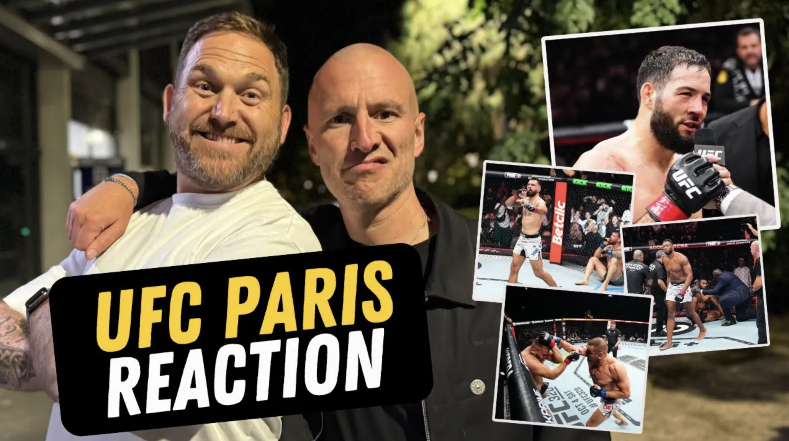 Record equalling night! UFC PARIS REACTION