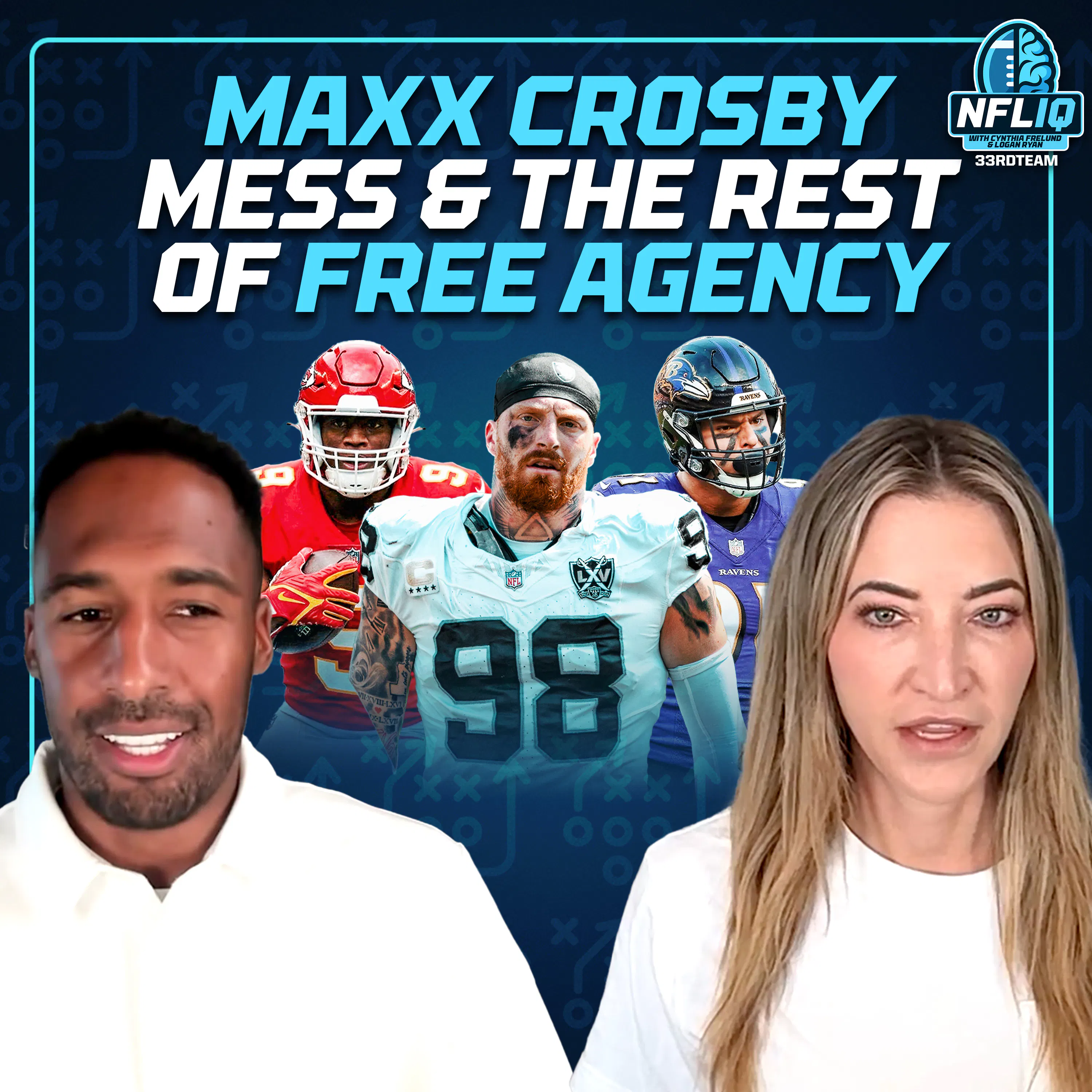 How Will Maxx Crosby Handle Heading Back To Vegas? + Logan & Cynthia's Favorite Free Agent Moves episode artwork
