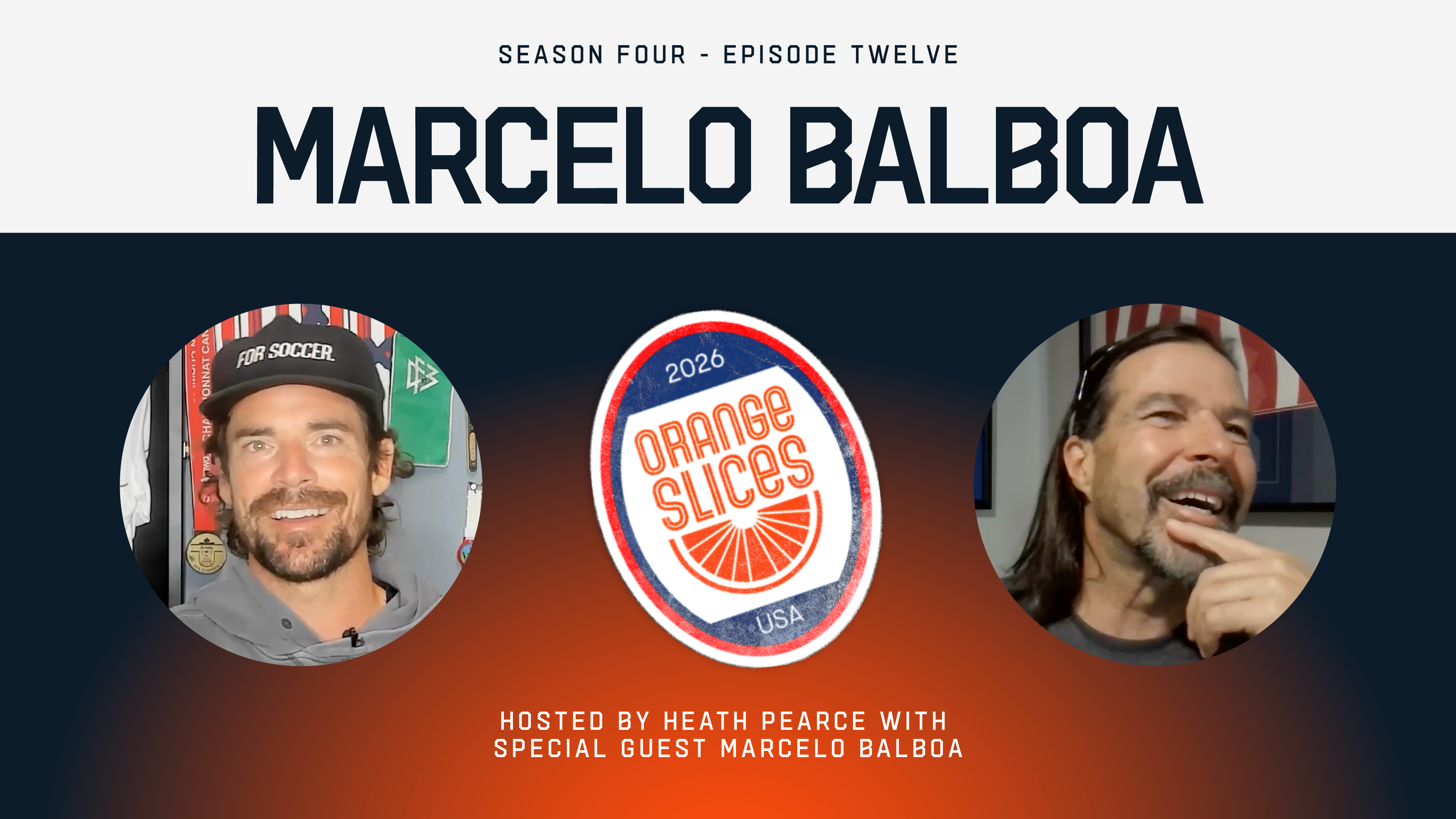 “We’re NOT the Underdogs” - Marcelo Balboa on USMNT | Orange Slices w/ Heath Pearce episode artwork