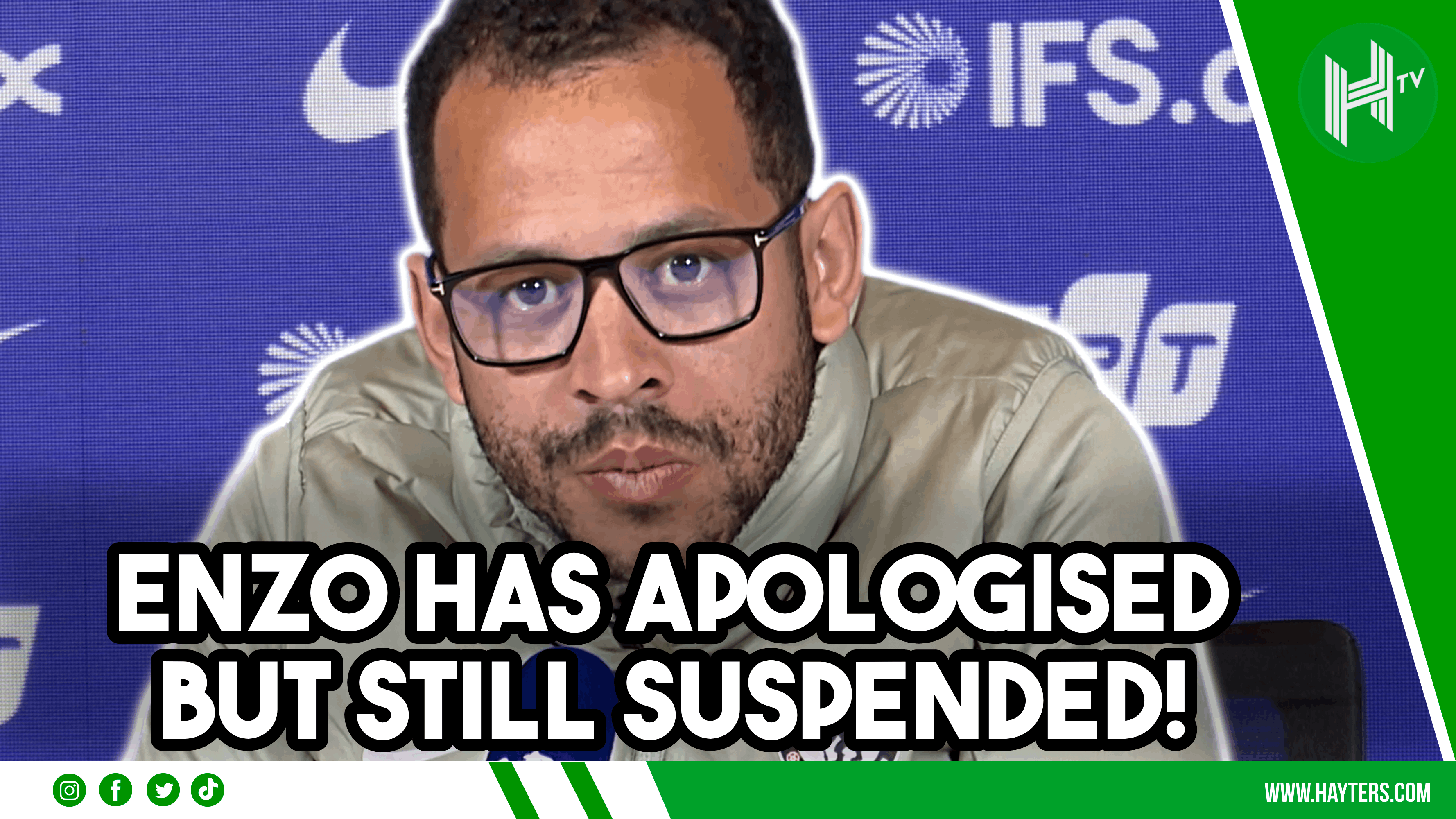 Enzo has APOLOGISED but still SUSPENDED! | Liam Rosenior | Chelsea v Man City