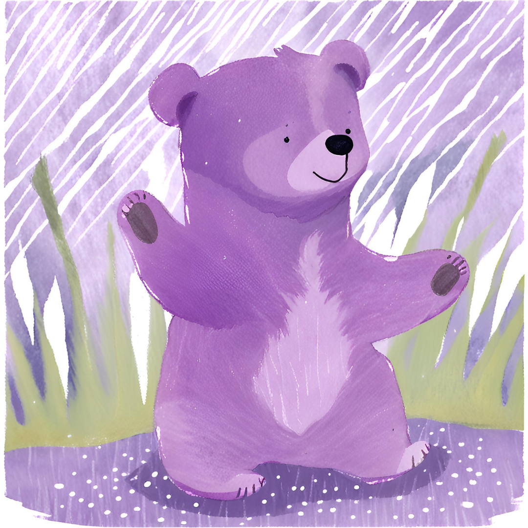 Winnie the Bear's Rainy Adventure