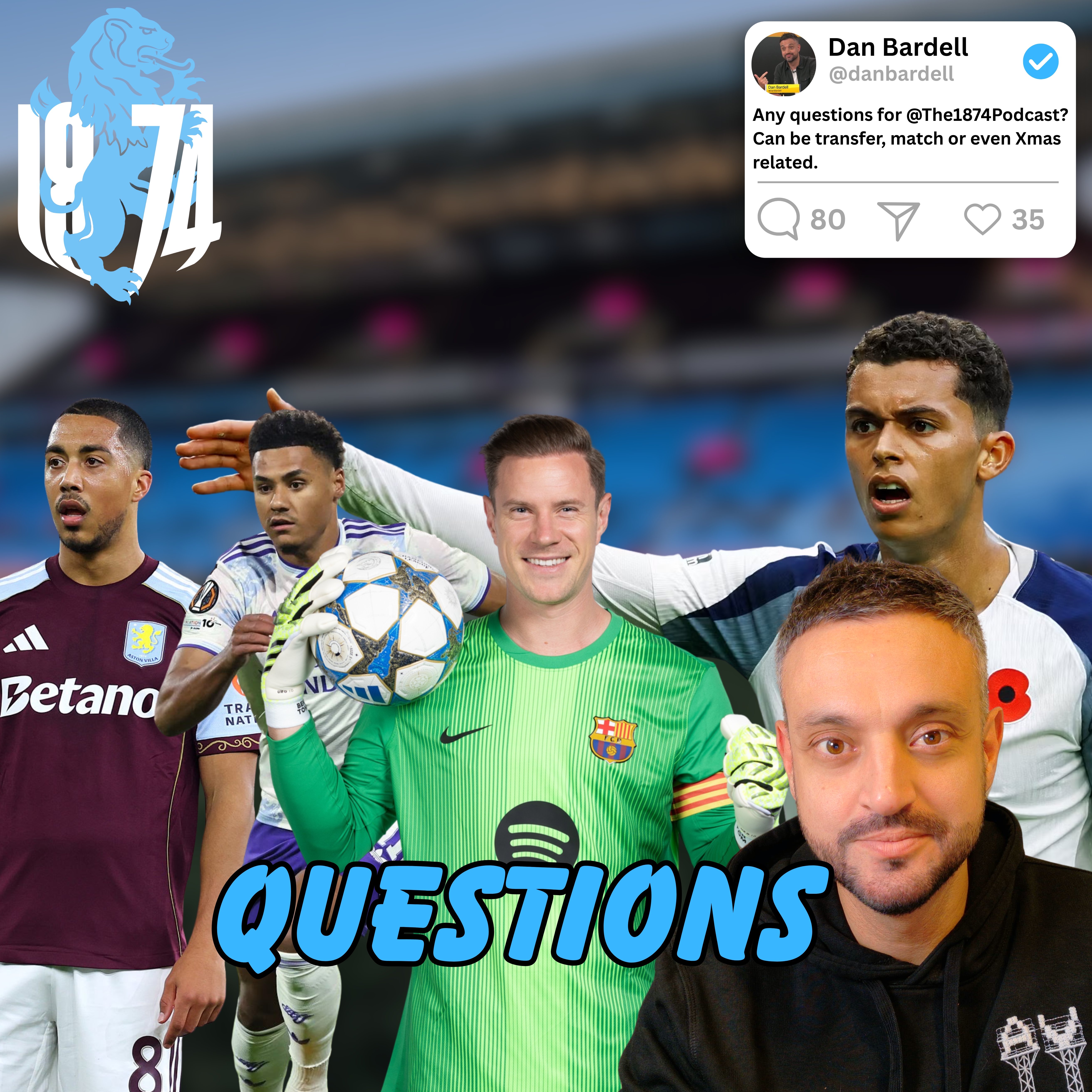 Villa Q&A 🗣️: Tielemans Contract, January transfer Plans, Ter Stegen & Martinez Feeling....