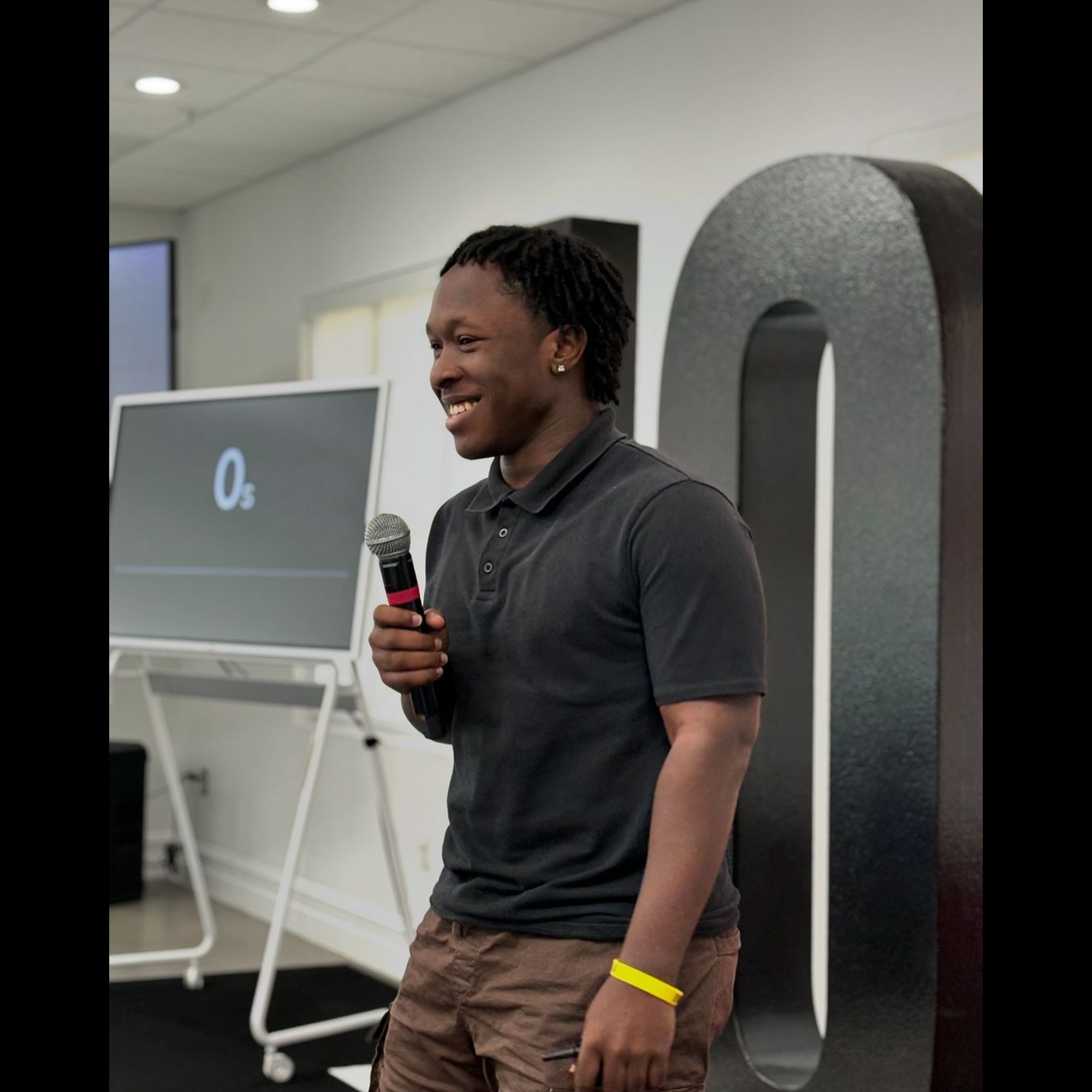 Daequan Bush Interviewed at Grant Cardone Foundation Pitch Competition